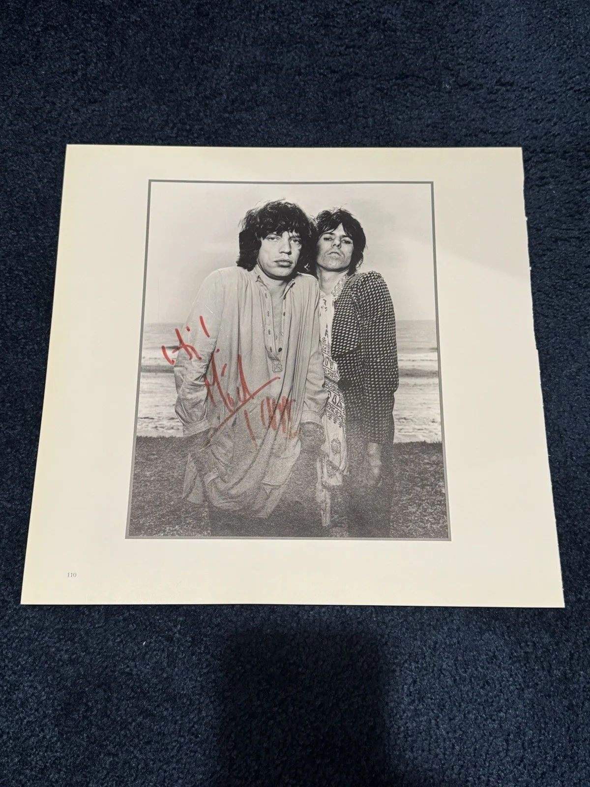 Rolling Stones Set of 4 Photos signed By Keith Richards Mick Ronnie Charlie JSA, изображение 2
