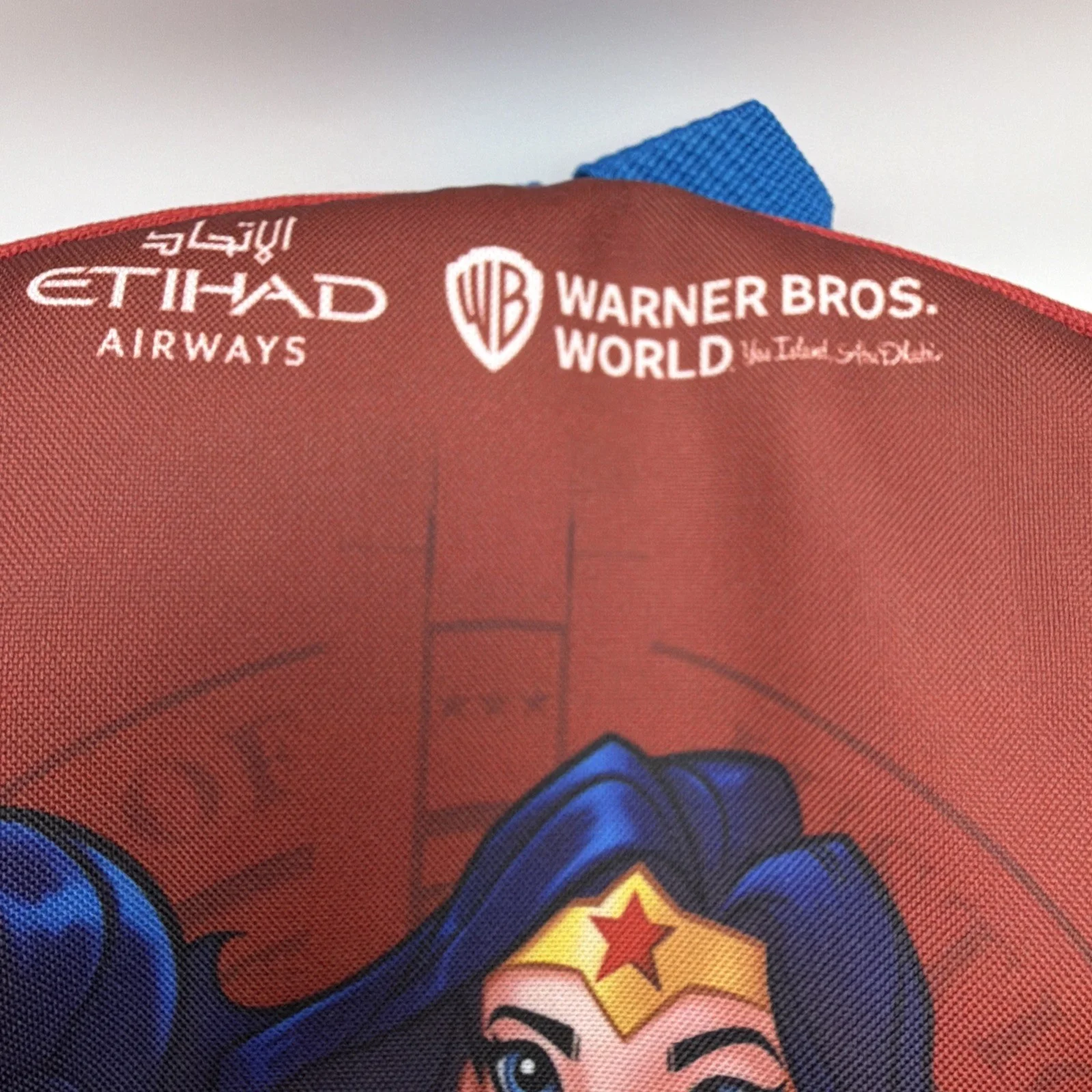 Wonder Woman Warner Bros World Kids Back Pack Bag & Wash Bag Superman Batman DC, изображение 5