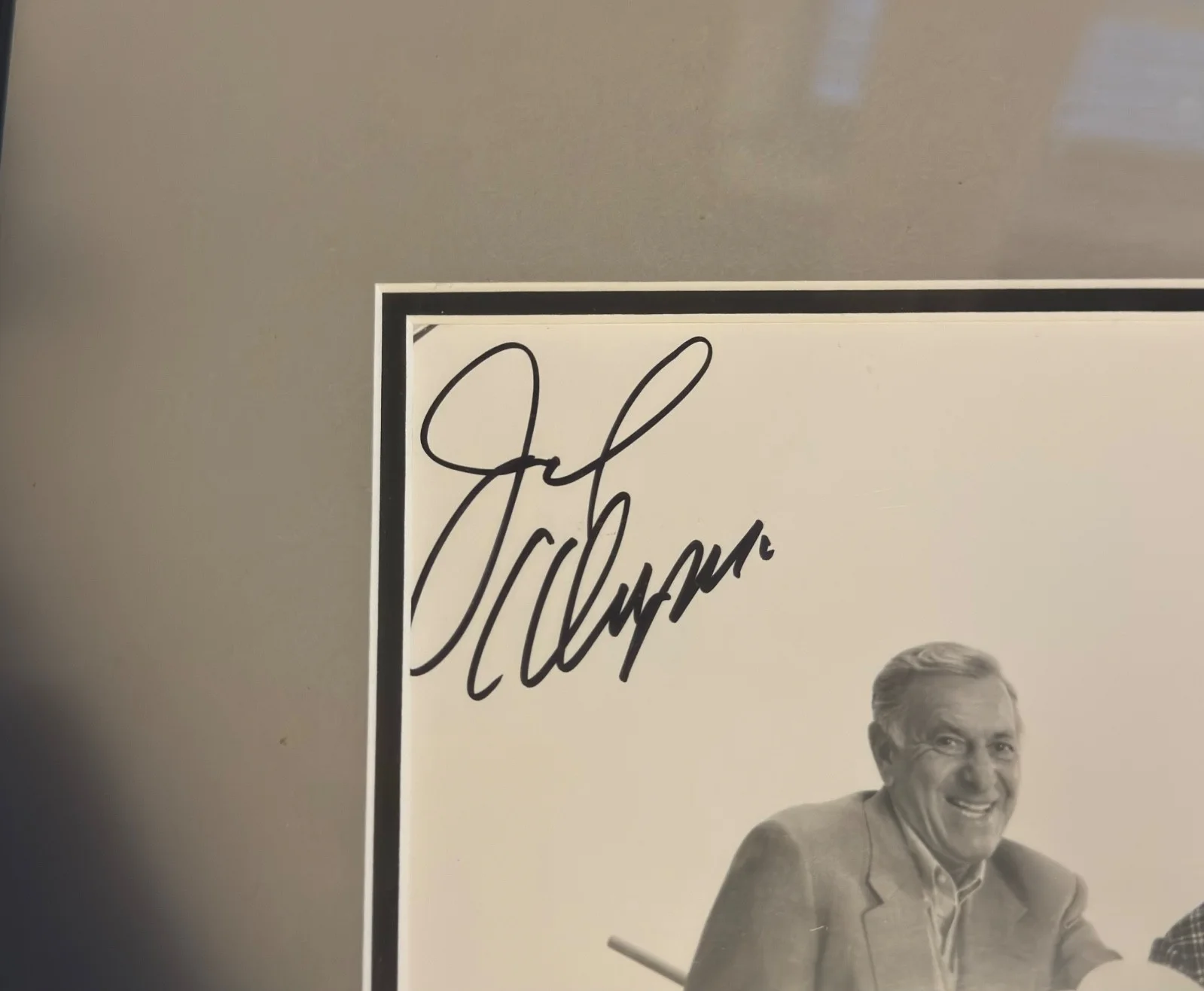 Jack Lemmon, Tony Randall — Jack Lemmon Tony Randall Signed Autographed Photo Framed Dual Signature, изображение 4
