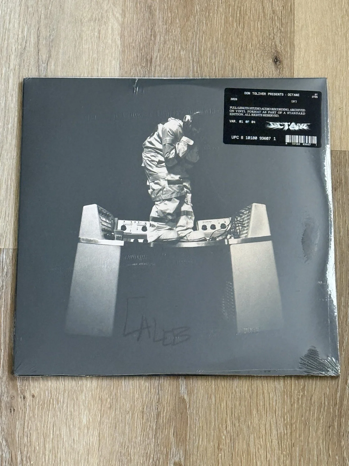 Don Toliver Signed Octane Vinyl 2LP BRAND NEW SEALED AUTOGRAPHED, изображение 5