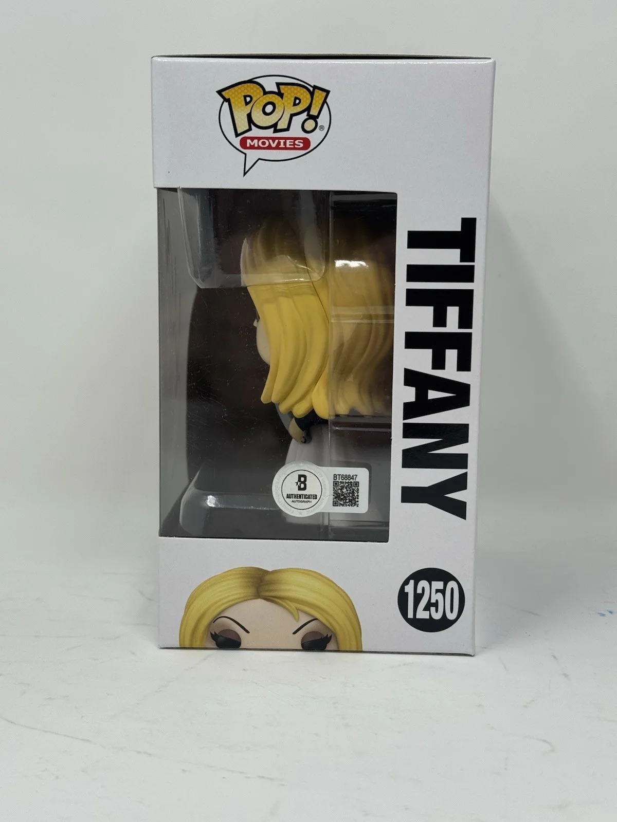 Jennifer Tilly — Jennifer Tilly "Bride of Chucky" Signed Tiffany Funko Pop Autograph Beckett COA, image 4