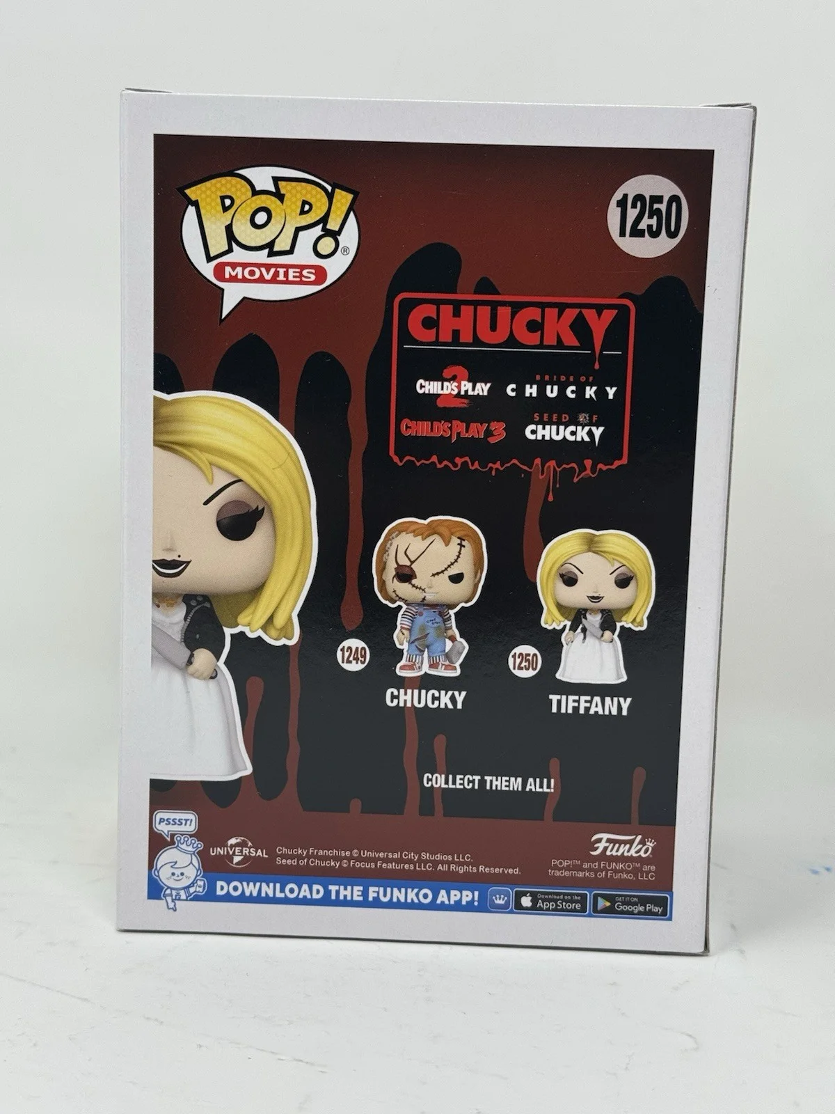 Jennifer Tilly — Jennifer Tilly "Bride of Chucky" Signed Tiffany Funko Pop Autograph Beckett COA, image 5