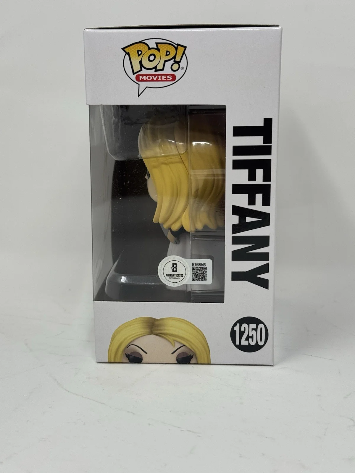 Jennifer Tilly — Jennifer Tilly "Bride of Chucky" Signed Tiffany Funko Pop Autograph Beckett COA, image 4