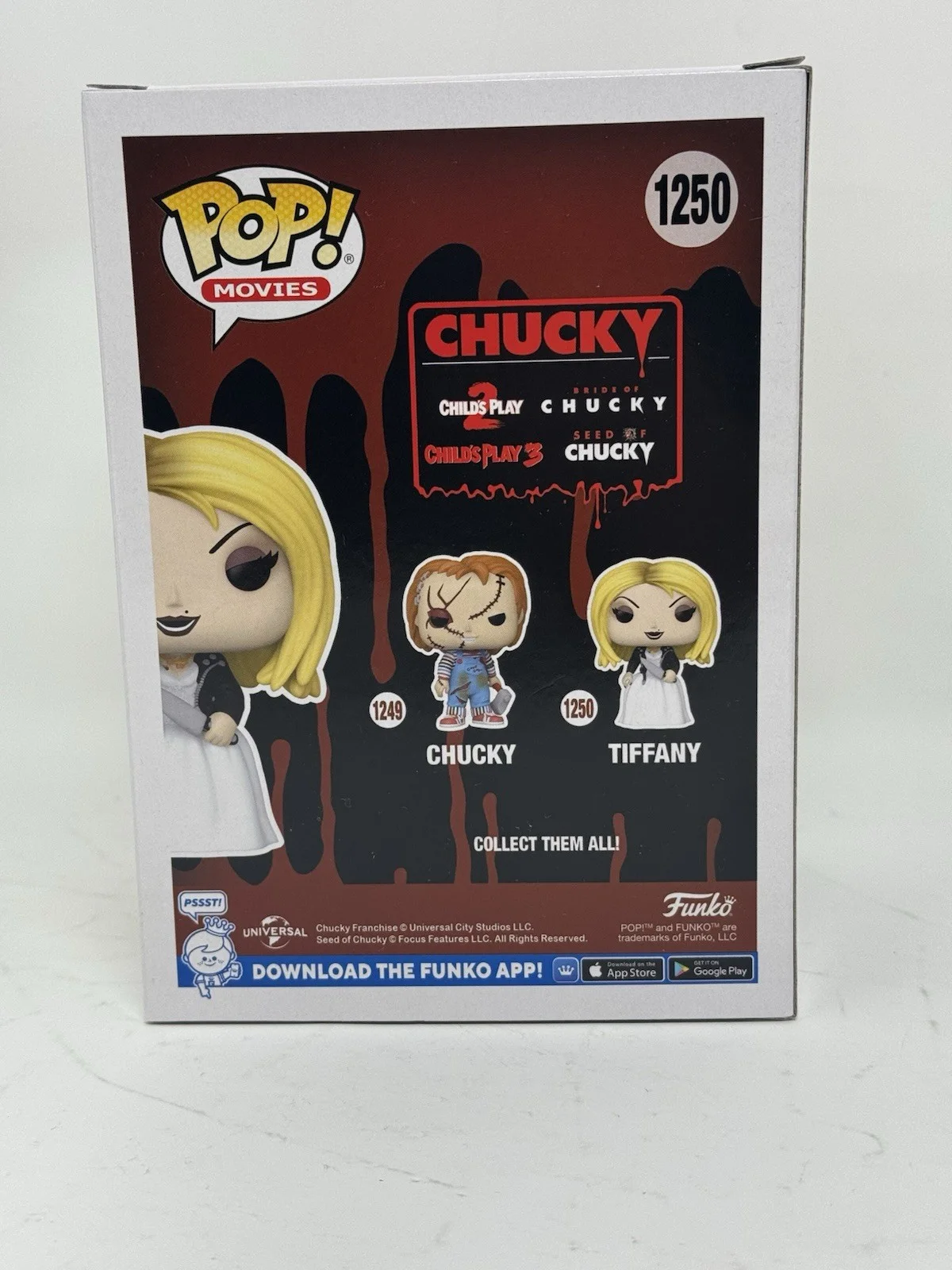 Jennifer Tilly — Jennifer Tilly "Bride of Chucky" Signed Tiffany Funko Pop Autograph Beckett COA, image 5