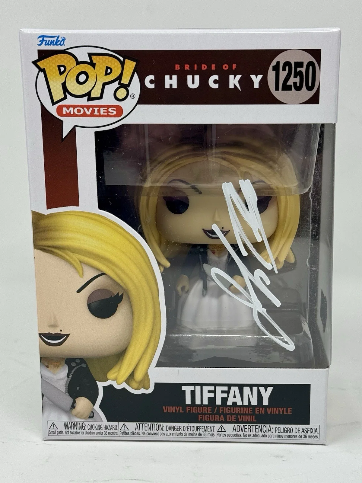 Jennifer Tilly — Jennifer Tilly "Bride of Chucky" Signed Tiffany Funko Pop Autograph Beckett COA, изображение 2