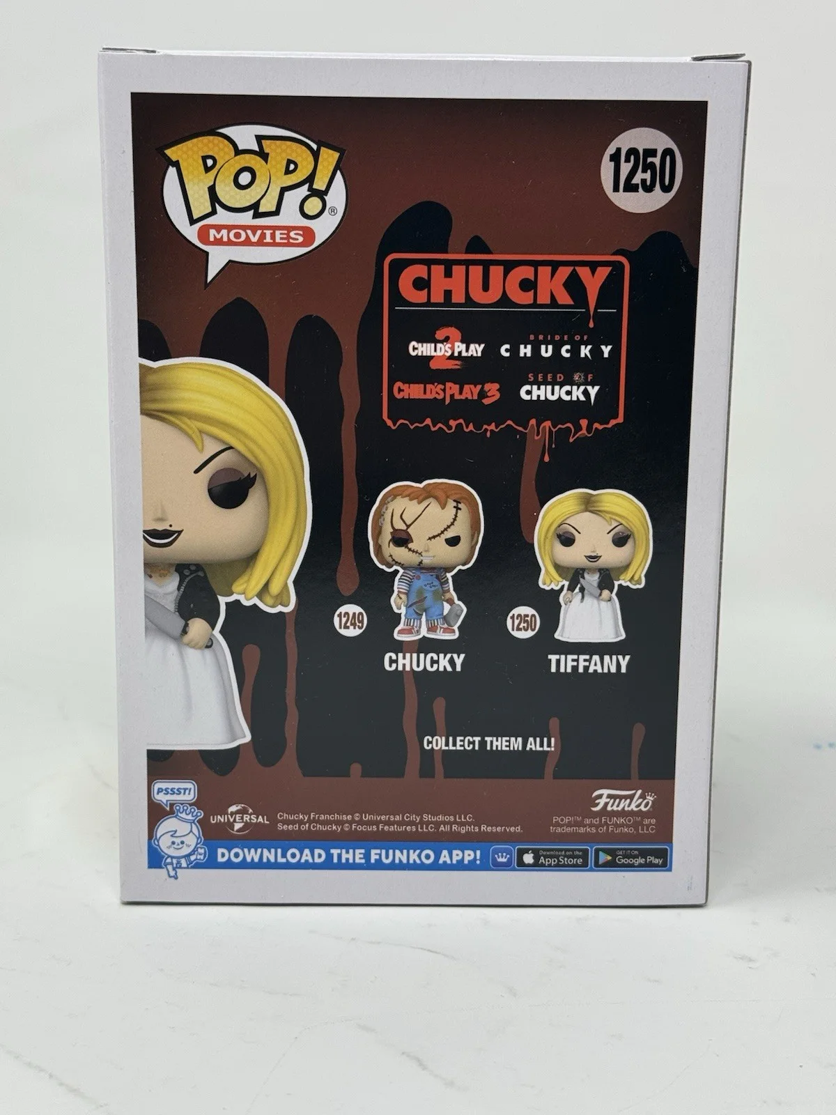 Jennifer Tilly — Jennifer Tilly "Bride of Chucky" Signed Tiffany Funko Pop Autograph Beckett COA, изображение 5