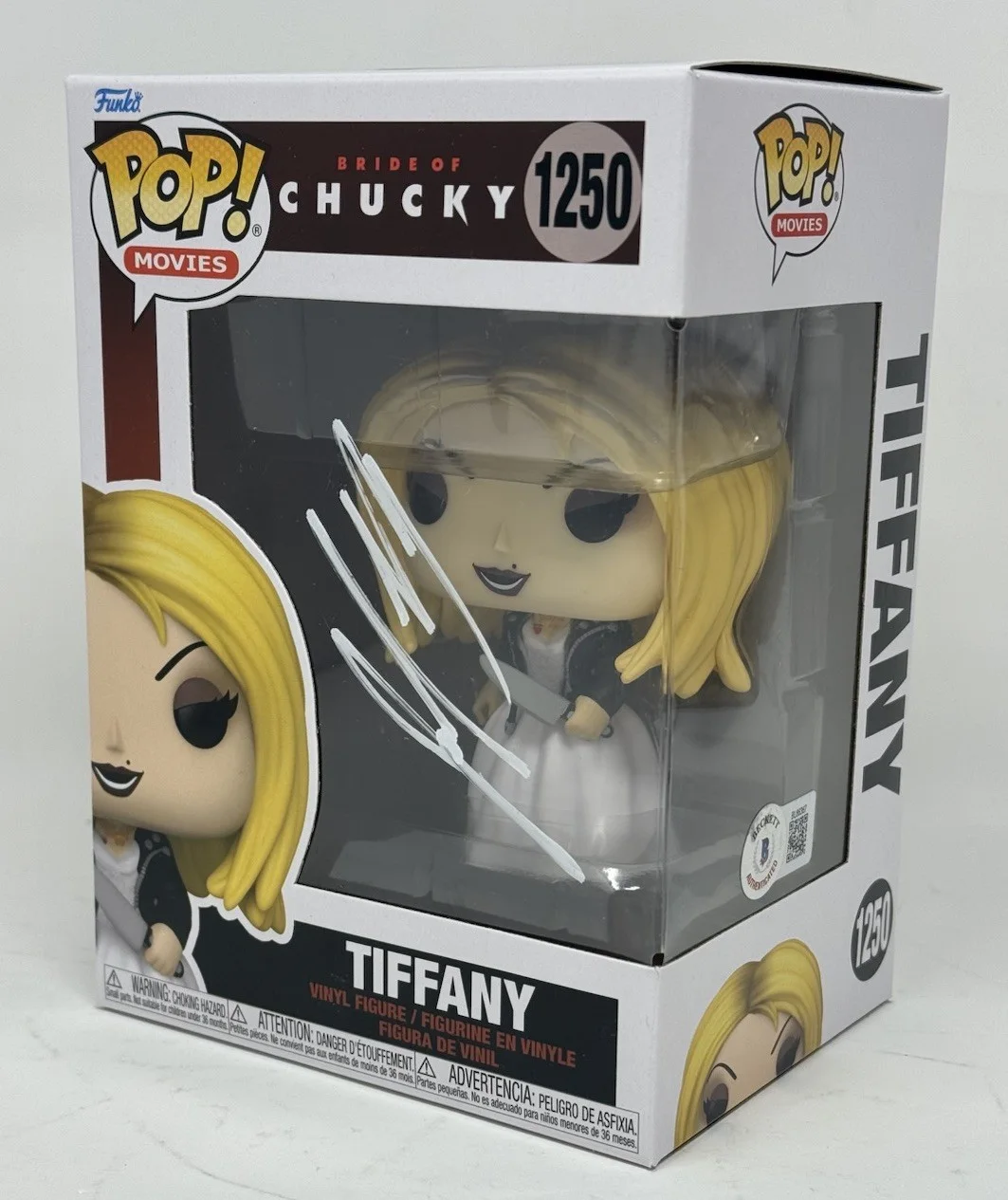 Jennifer Tilly — Jennifer Tilly "Bride of Chucky" Signed Tiffany Funko Pop Autograph Beckett COA, изображение 3