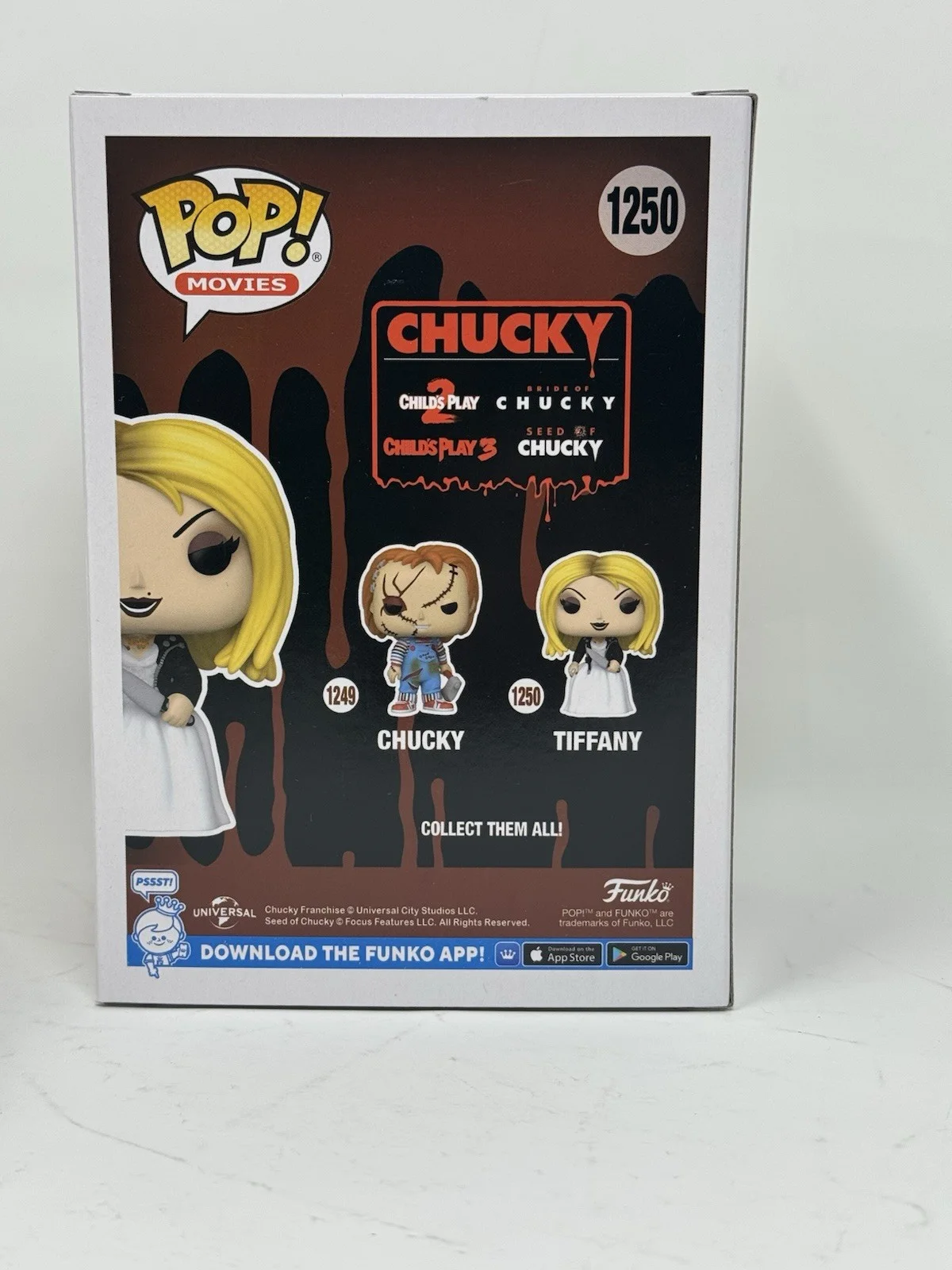 Jennifer Tilly — Jennifer Tilly "Bride of Chucky" Signed Tiffany Funko Pop Autograph Beckett COA, изображение 5