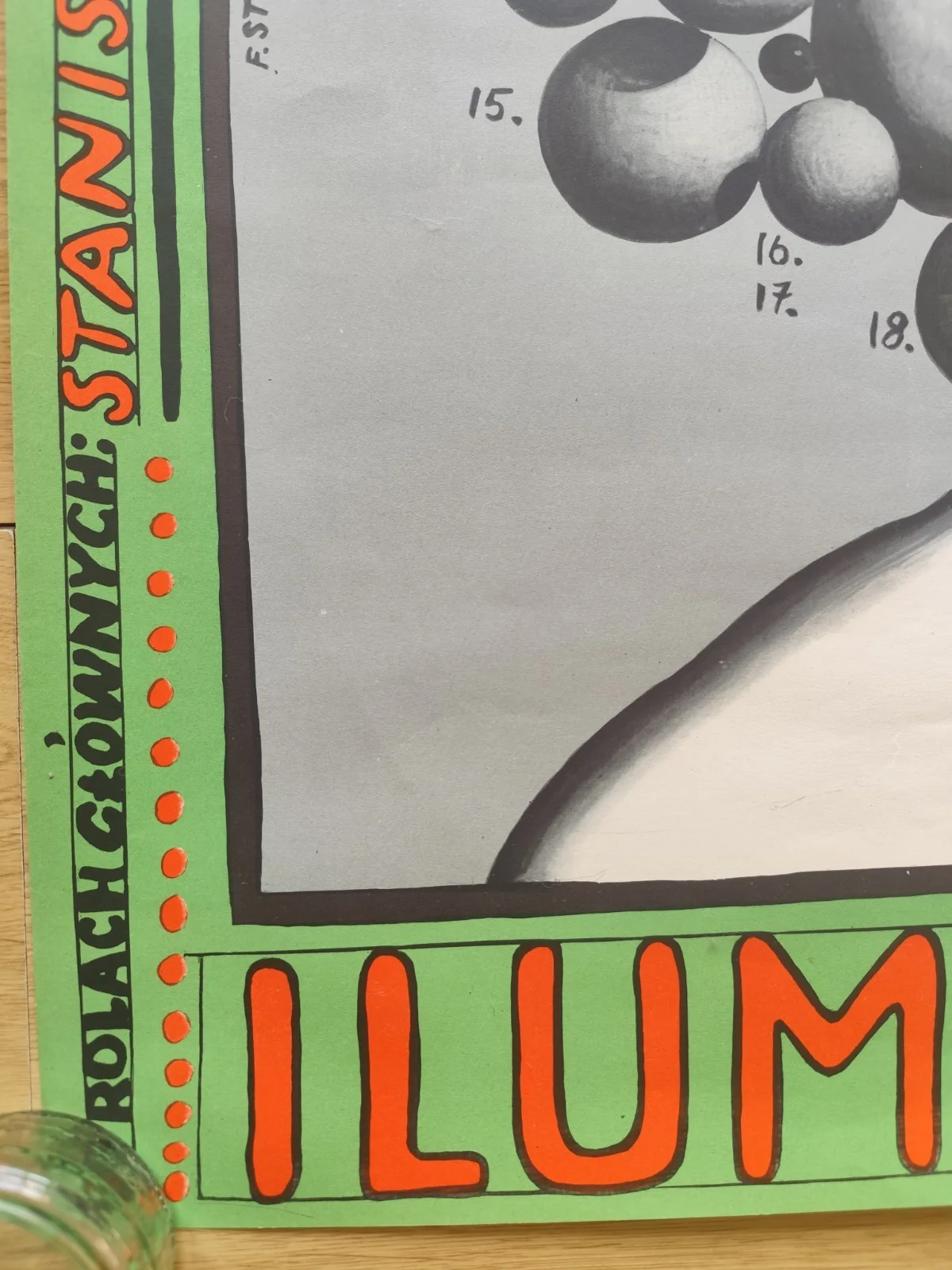🎯 Iluminacja – 1973 Polish Poster – Original – Zanussi – Pasternak Artwork, изображение 4