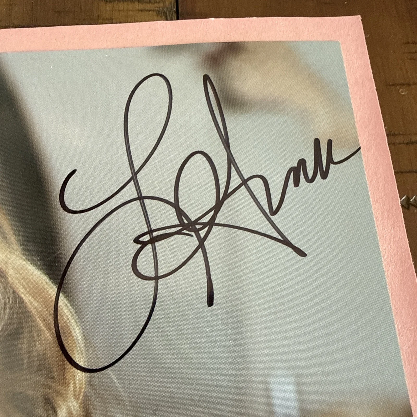 LEANN RIMES Autographed signed 8x10 Photo w/ticket photo FAN CLUB packet, изображение 5