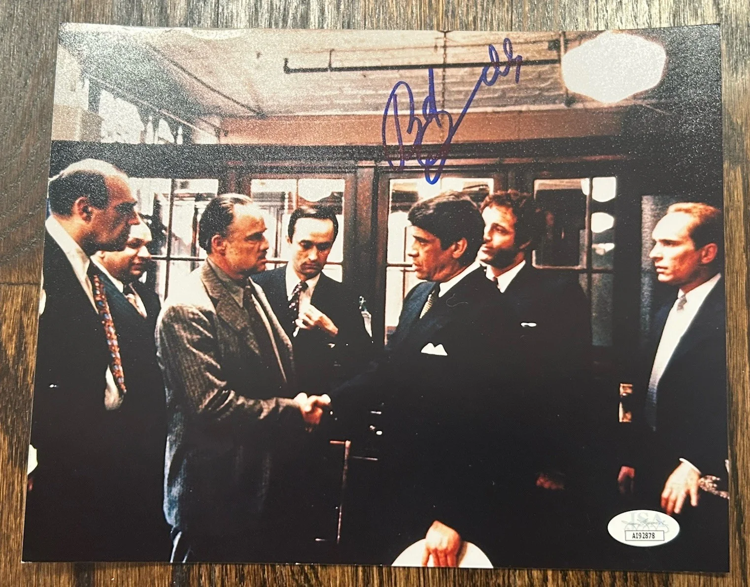 Robert Duvall — SIGNED ROBERT DUVALL COLOR 8x10 AUTOGRAPHED THE GODFATHER JSA COA, изображение 3