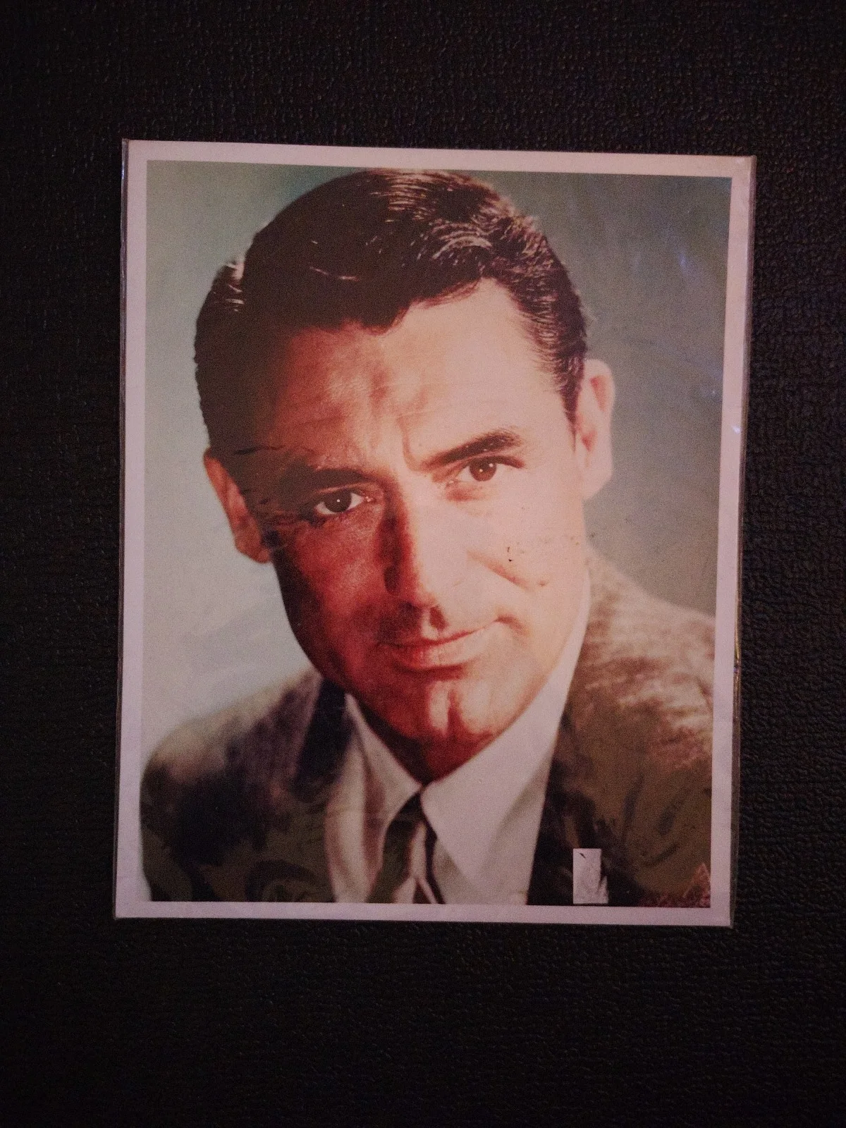 Cary Grant Original Portrait Photo Vintage Colour Publicity Still Classic, image 2