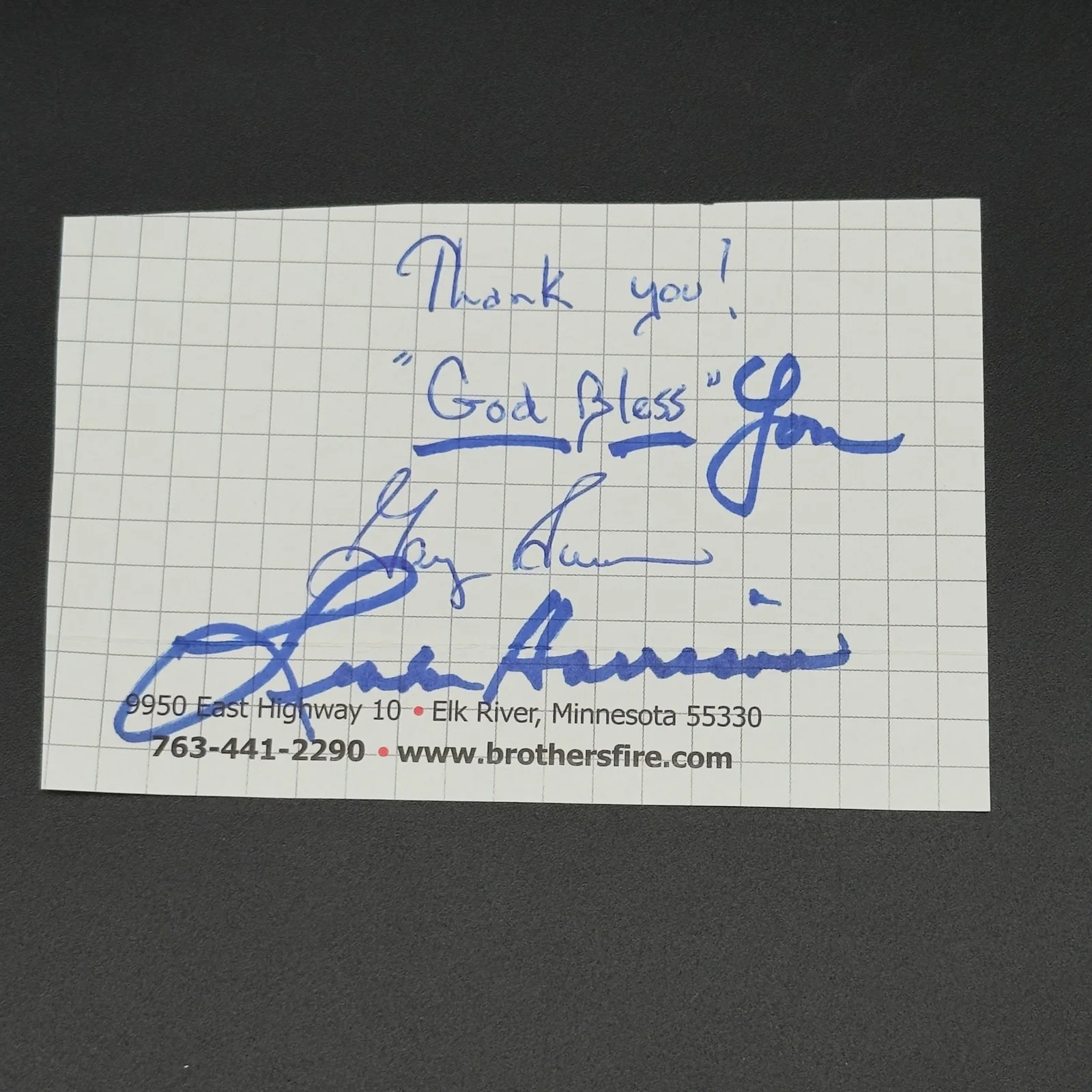 Linda Harrison — Linda Harrison Signed Cut Note Paper— Authentic "Planet of the Apes" Autograph!