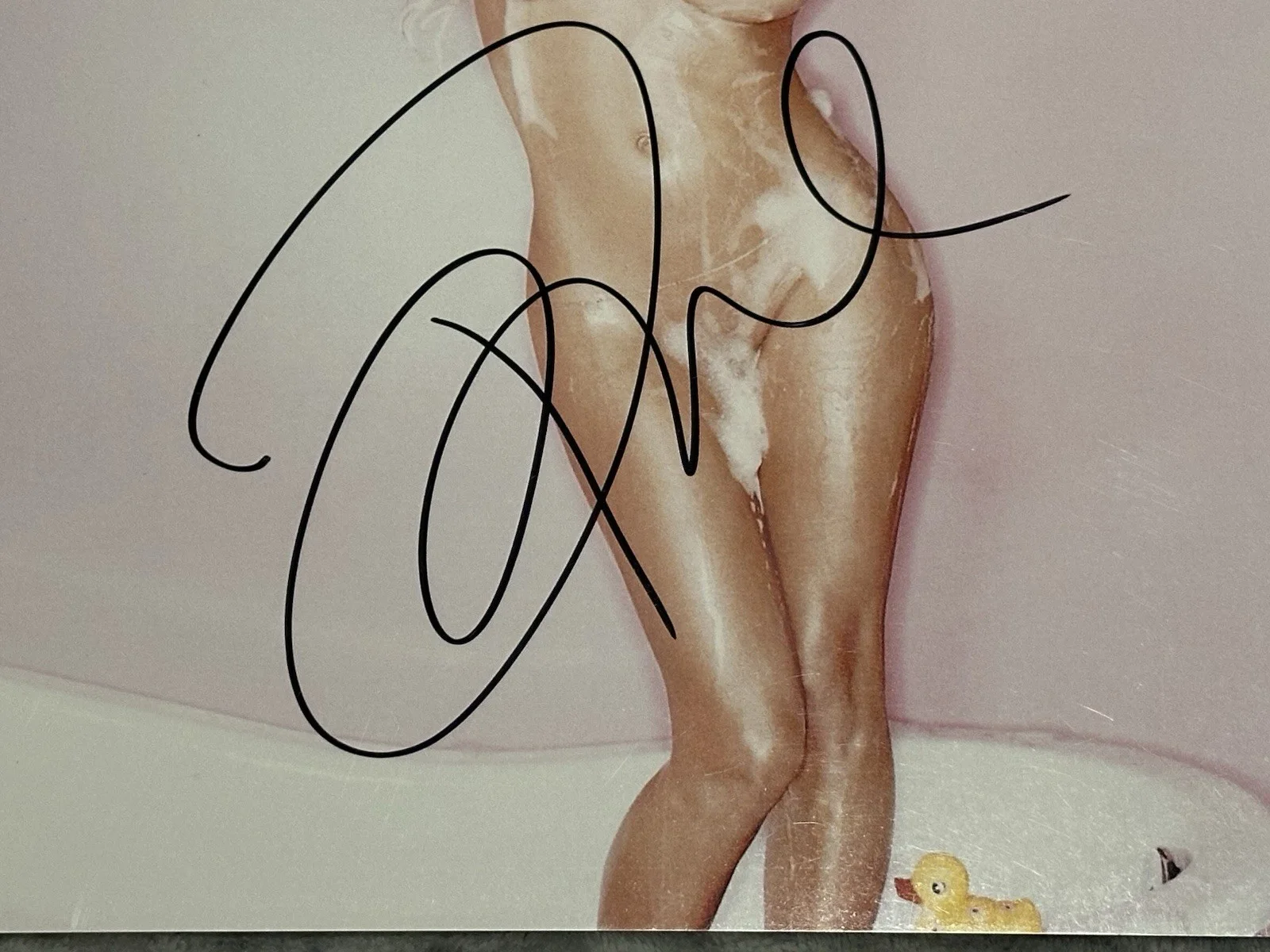Pamela Anderson signed sexy 8x10 Naked Gun Playboy Barb Wire Baywatch sexy, изображение 4