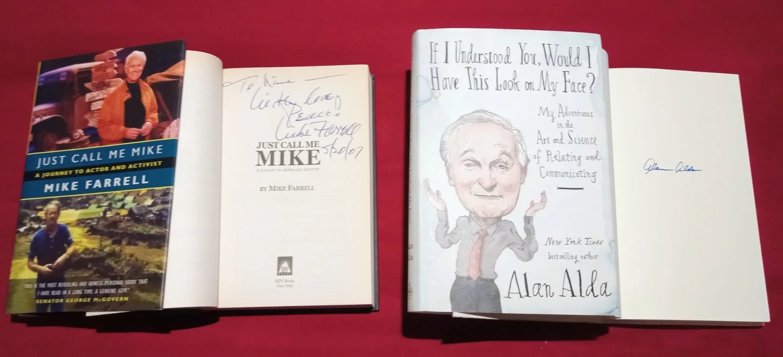 Alan Alda — SIGNED ALAN ALDA IF I UNDERSTOOD YOU WOULD HAVE LOOK 1ST 1ST BOOK MIKE FARRELL