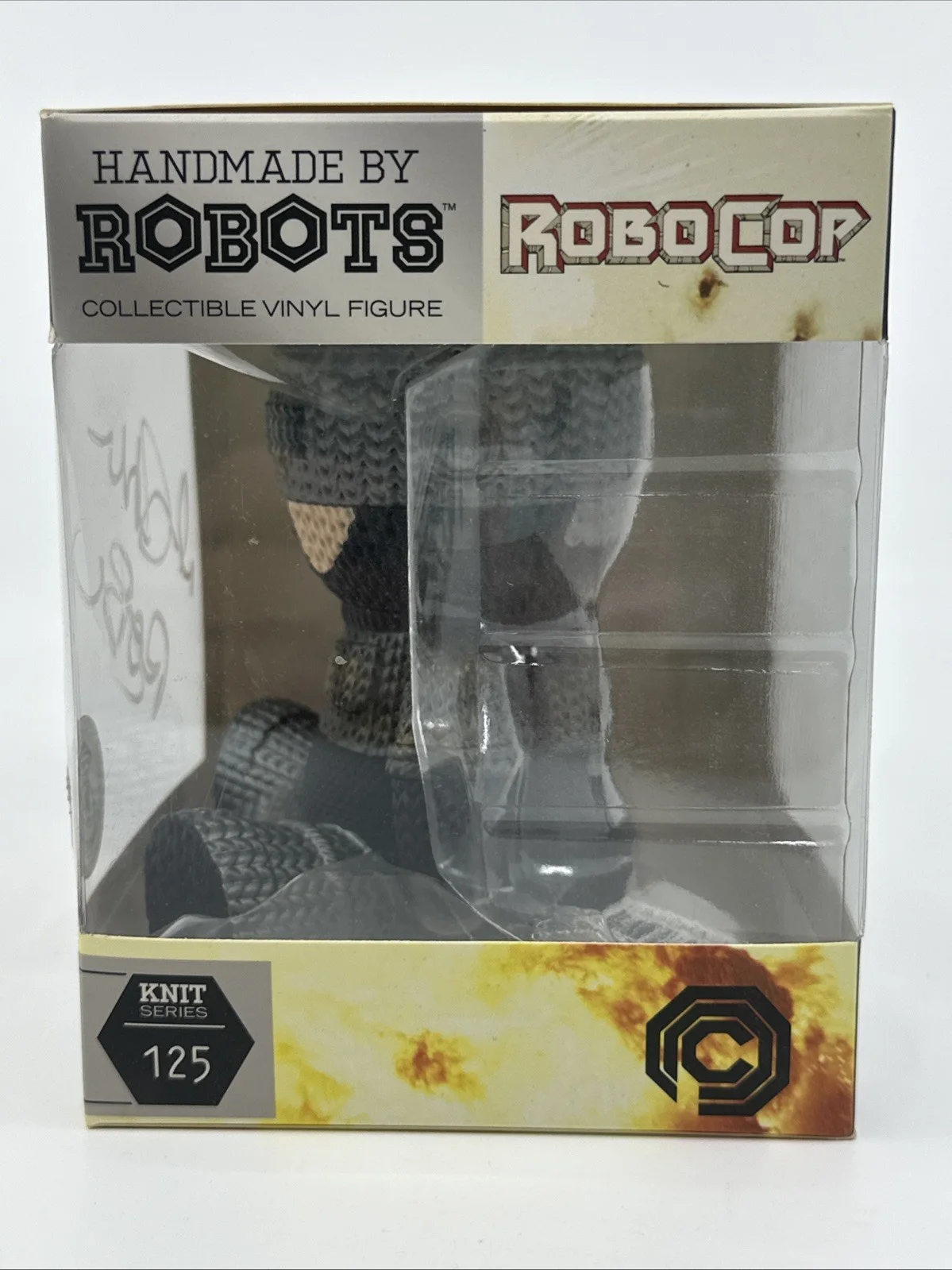 Peter Weller — RoboCop Knit Series #125 (Battle Damaged) - Autographed by Peter Weller, изображение 2