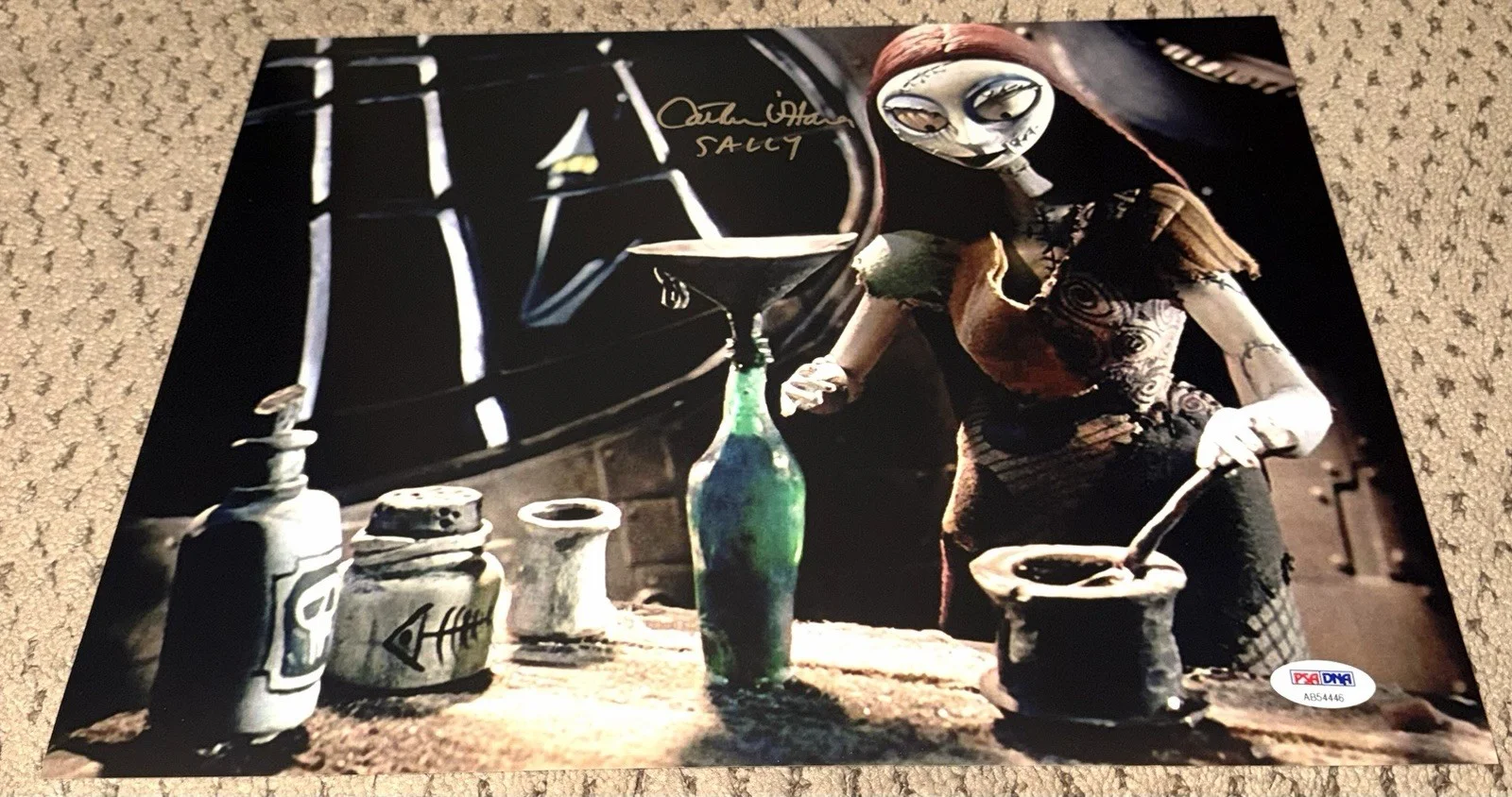 CATHERINE OHARA SIGNED 11X14 PHOTO PSA AUTOGRAPH NIGHTMARE BEFORE CHRISTMAS SALL, изображение 3
