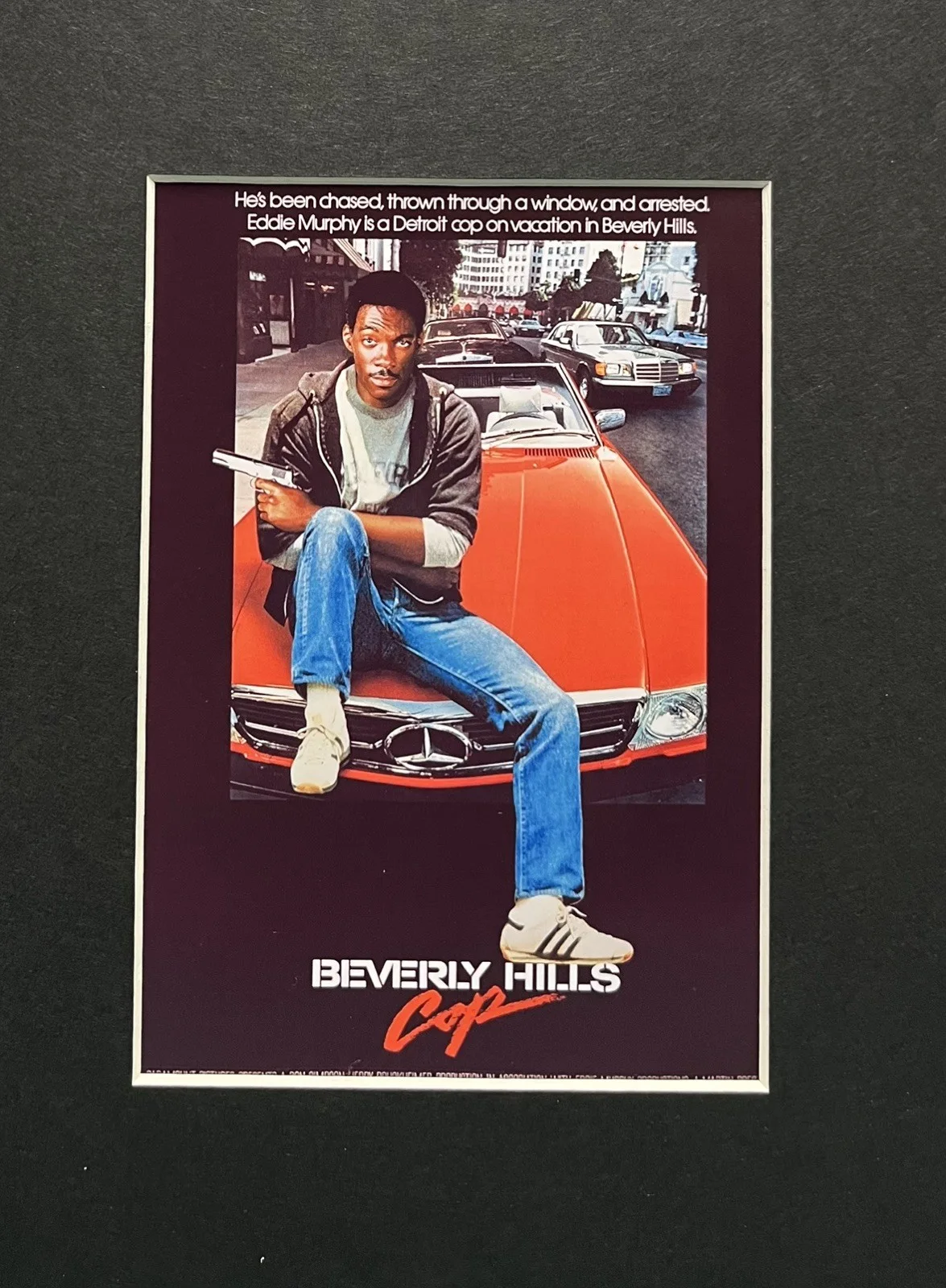 BEVERLEY HILLS COP. 35mm Film Cell Mounted Display, image 3