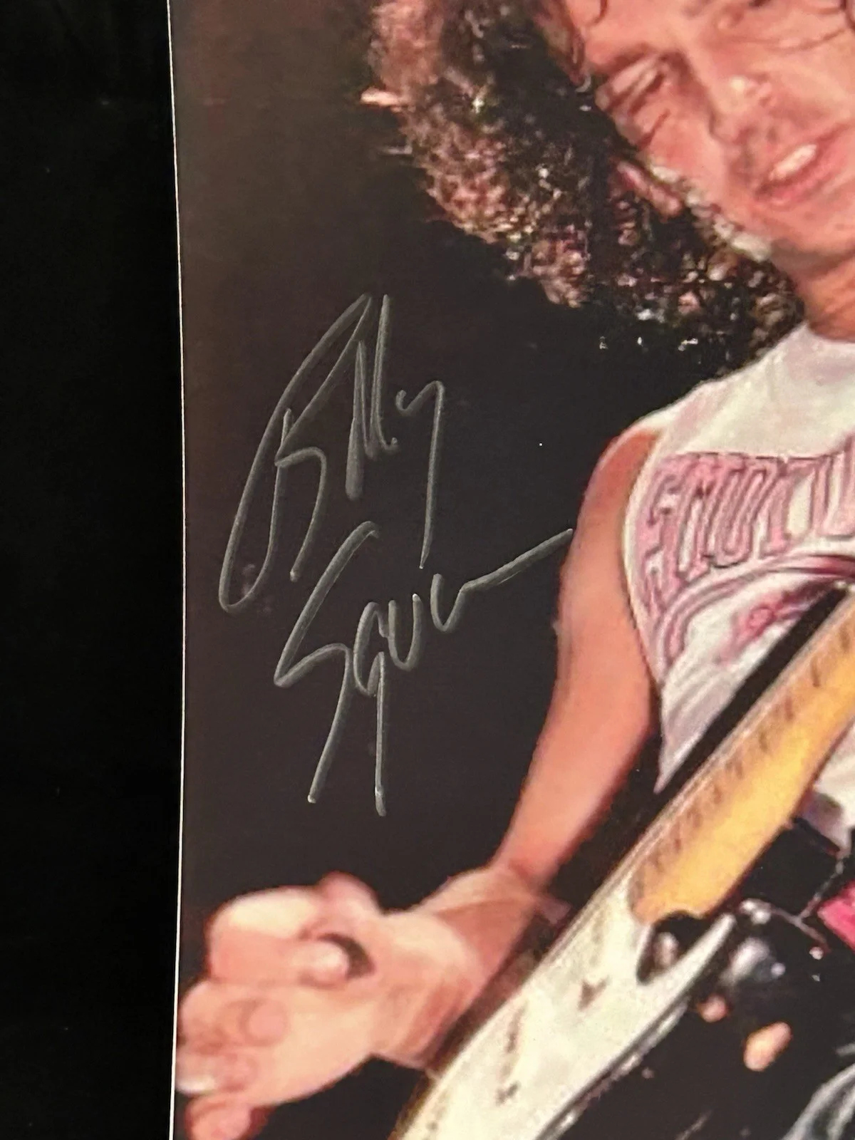 Billy Squier autographed signed 8x10 photo PSA COA Music Rock Singer, изображение 2