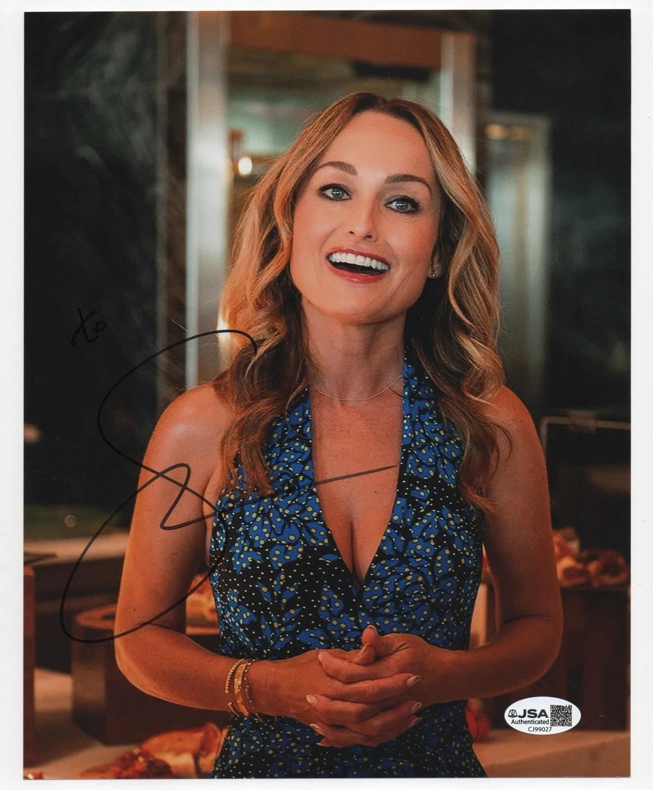 Giada De Laurentiis — Giada De Laurentiis autographed signed 8x10 photo JSA COA Sexy Hot Chef Food