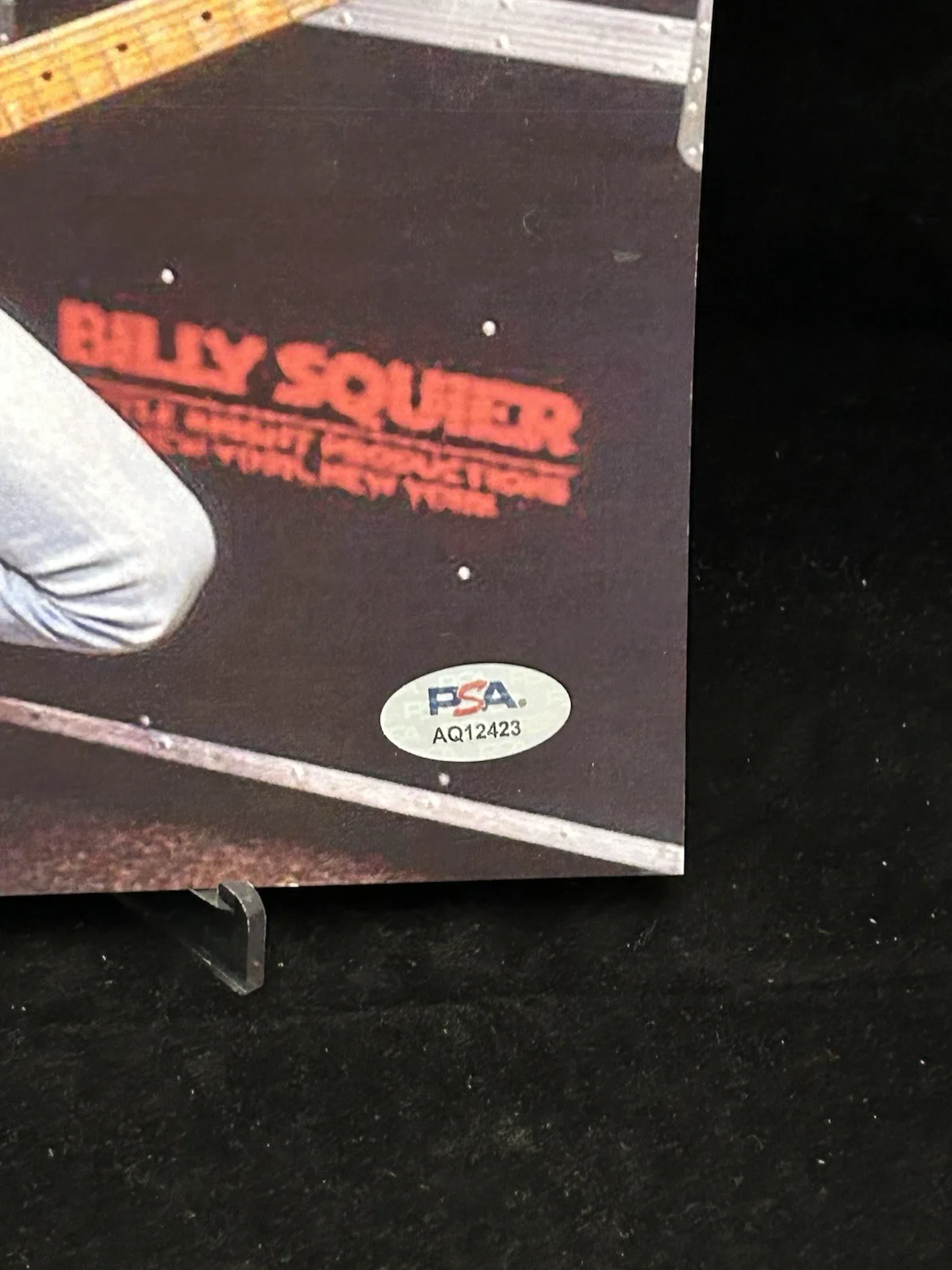 Billy Squier autographed signed 8x10 photo PSA COA Music Rock Singer, изображение 3