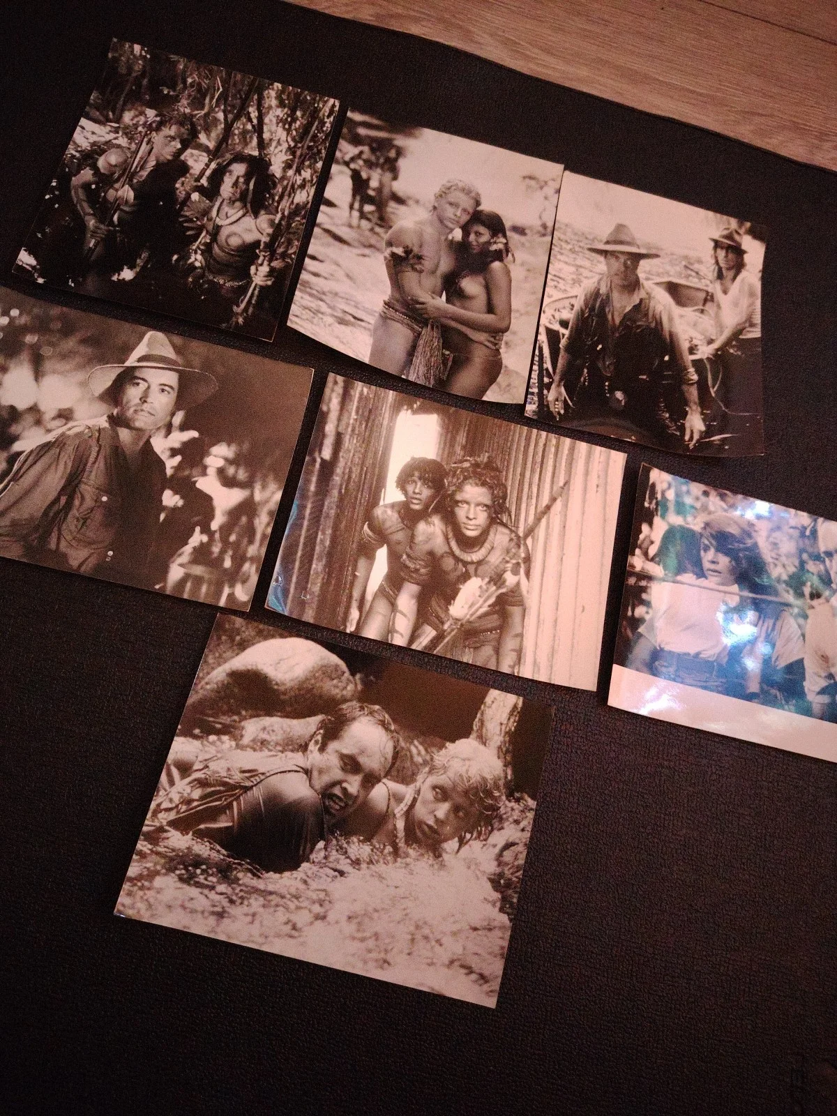 Original The Emerald Forest 1985 Press Photo Set x7 Powers Boothe Meg Foster, изображение 2