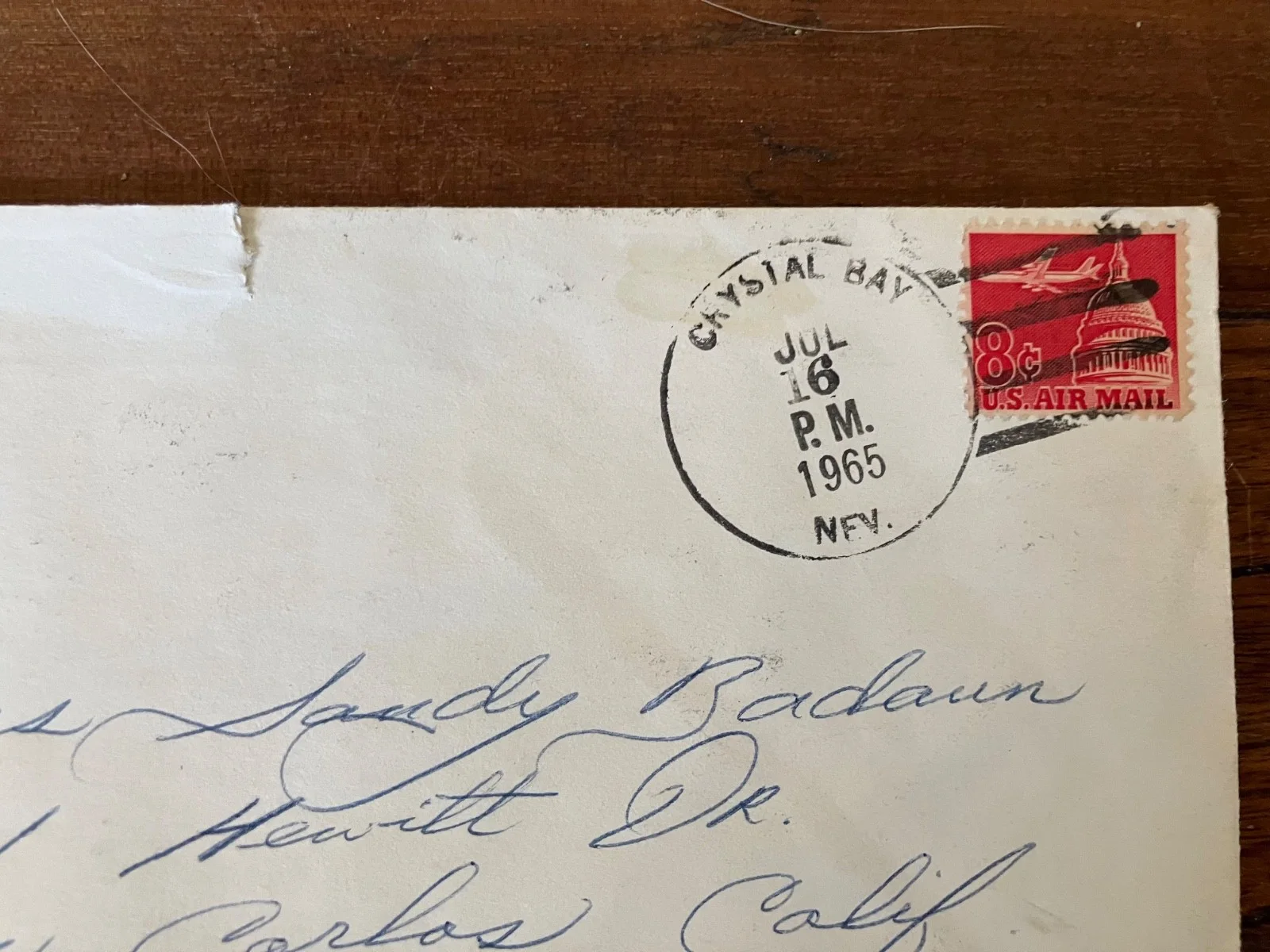 Trini Lopez — Trini Lopez Autograph on a Reprise Records Postcard July 1965 with orig envelope, изображение 3