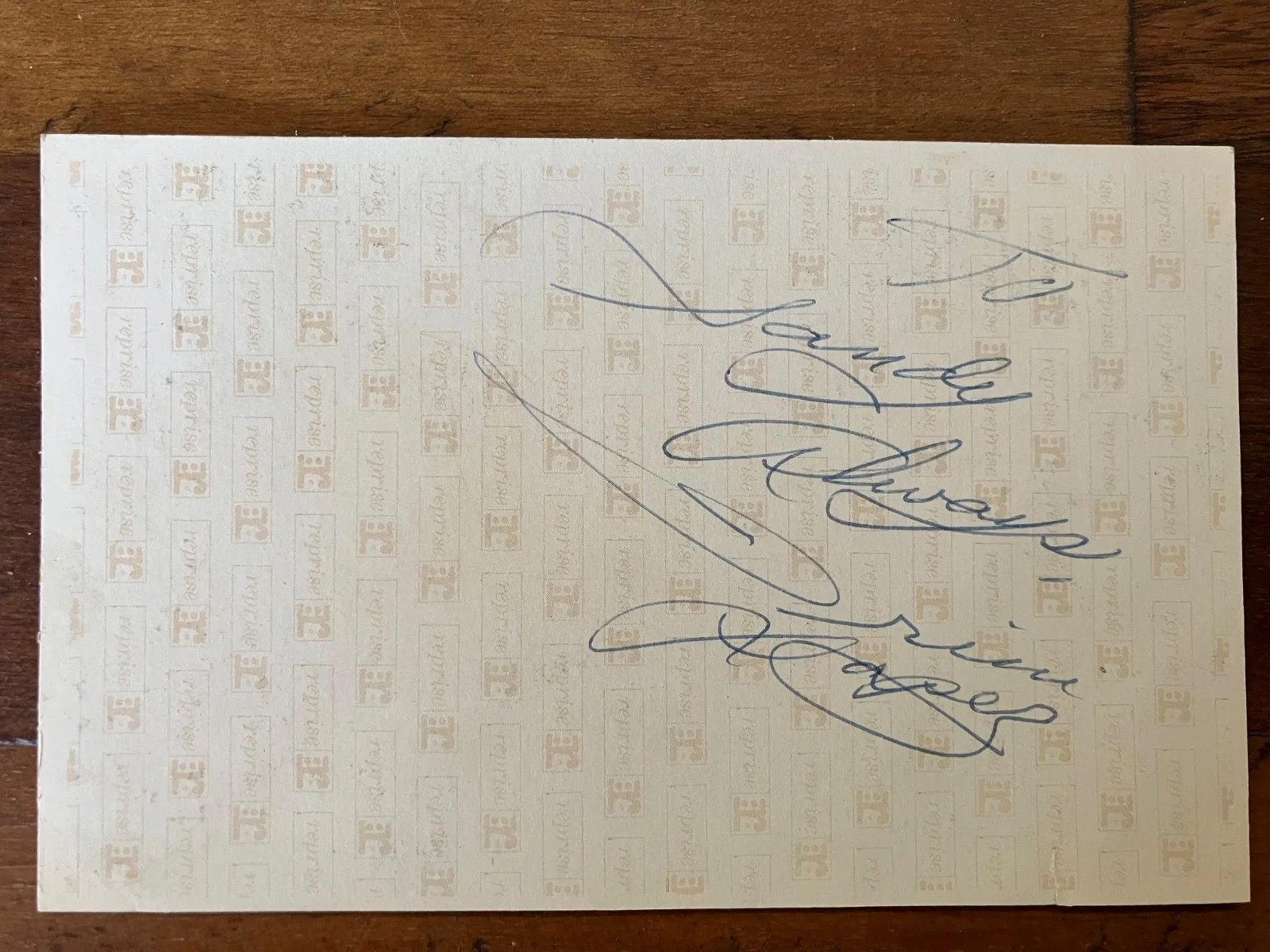 Trini Lopez — Trini Lopez Autograph on a Reprise Records Postcard July 1965 with orig envelope, изображение 5