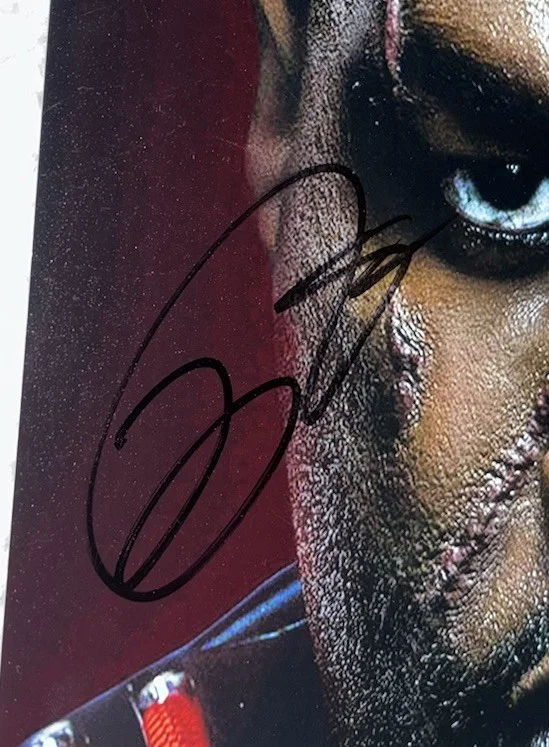 Yahya Abdul Mateen II Signed 12x18 Photo Aquaman, изображение 2