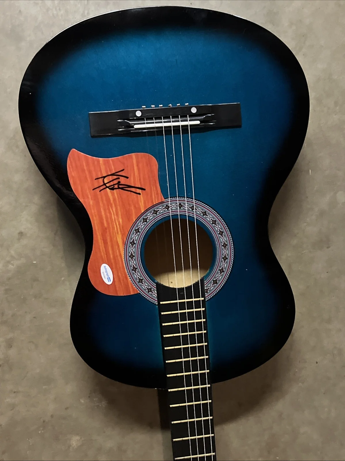 KELSEY HART SIGNED AUTOGRAPH ACOUSTIC GUITAR ACOA COUNTRY LIFE WITH U RARE, изображение 2