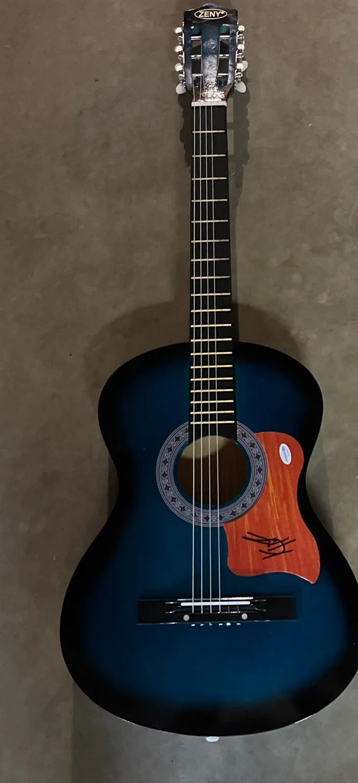 KELSEY HART SIGNED AUTOGRAPH ACOUSTIC GUITAR ACOA COUNTRY LIFE WITH U RARE, изображение 4