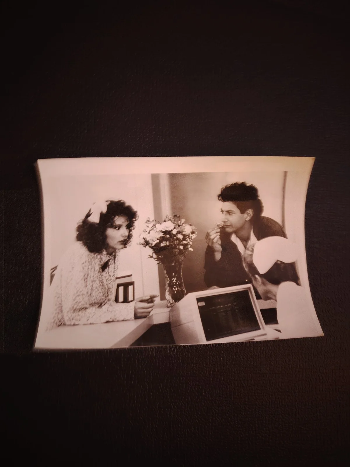 Original The Fly 1986 Press Photo Jeff Goldblum Geena Davis Film Still 8x10, изображение 2