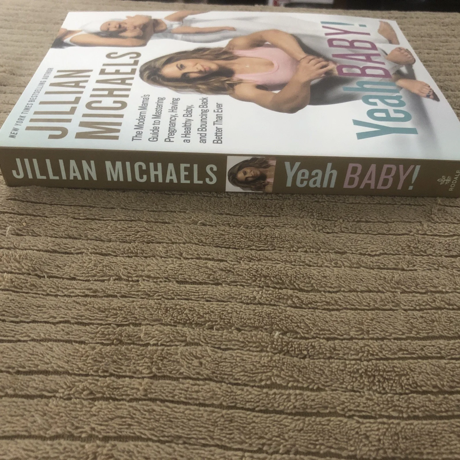 Jillian Michaels autographed soft back Yeah Babby!, image 2