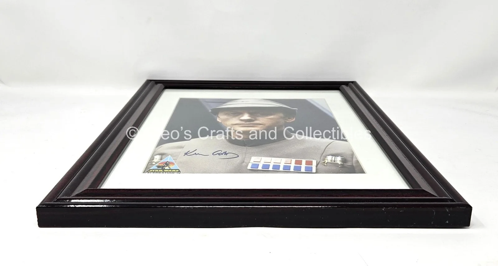 Kenneth Colley Signed Framed Star Wars Celebration IV Autograph Piett 2007!, image 4
