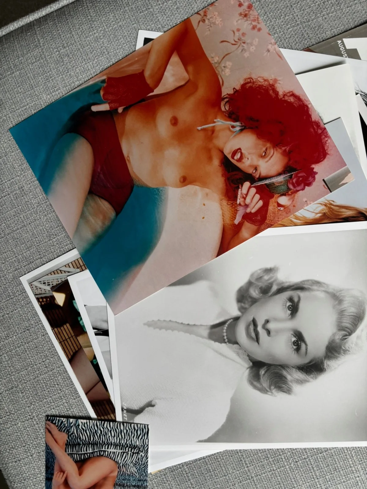 TEN glossy photos- Sexy Starlets. Julie Christie, Milla Jovovich, Janet Leigh,, изображение 5