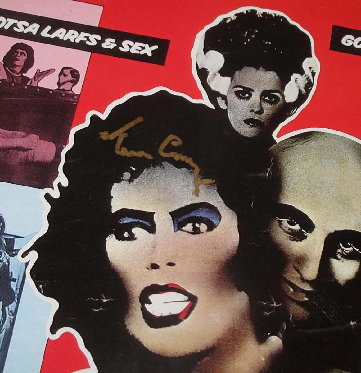 TIM CURRY — Tim Curry signed "ROCKY HORROR PICTURE SHOW" 12x18 Photo HOLOGRM Beckett BAS COA, изображение 5