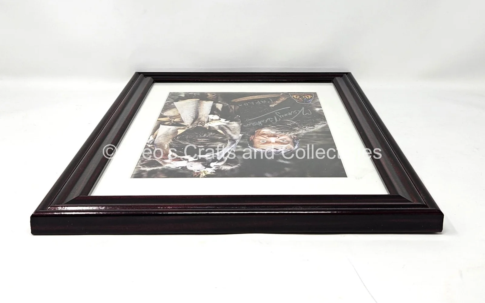 Kenny Baker Signed Framed Star Wars Celebration III Autograph Paploo Ewok 2005!, изображение 3
