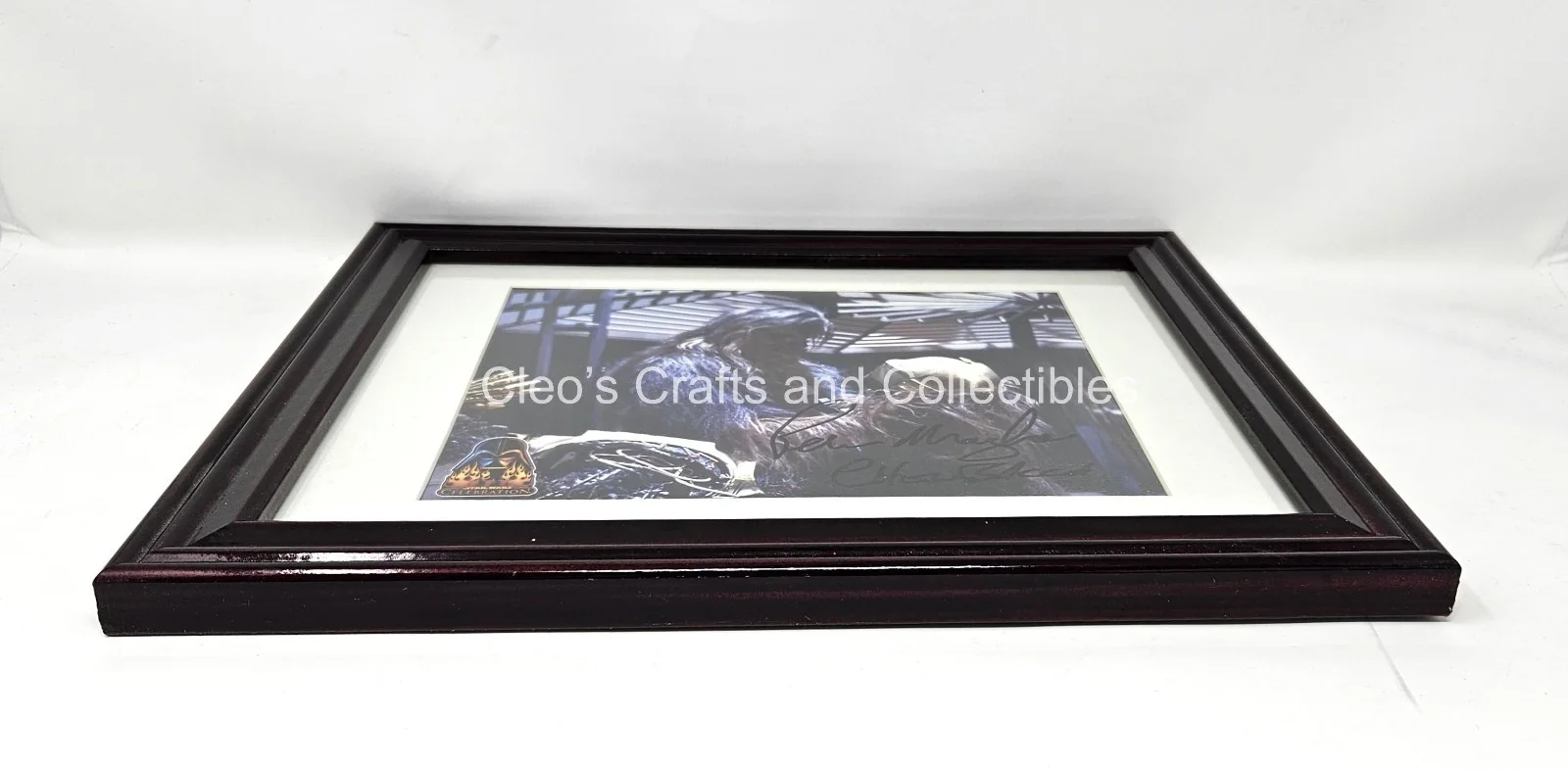 Peter Mayhew Signed Framed Star Wars Celebration III Autograph Chewbacca 2005!, image 4