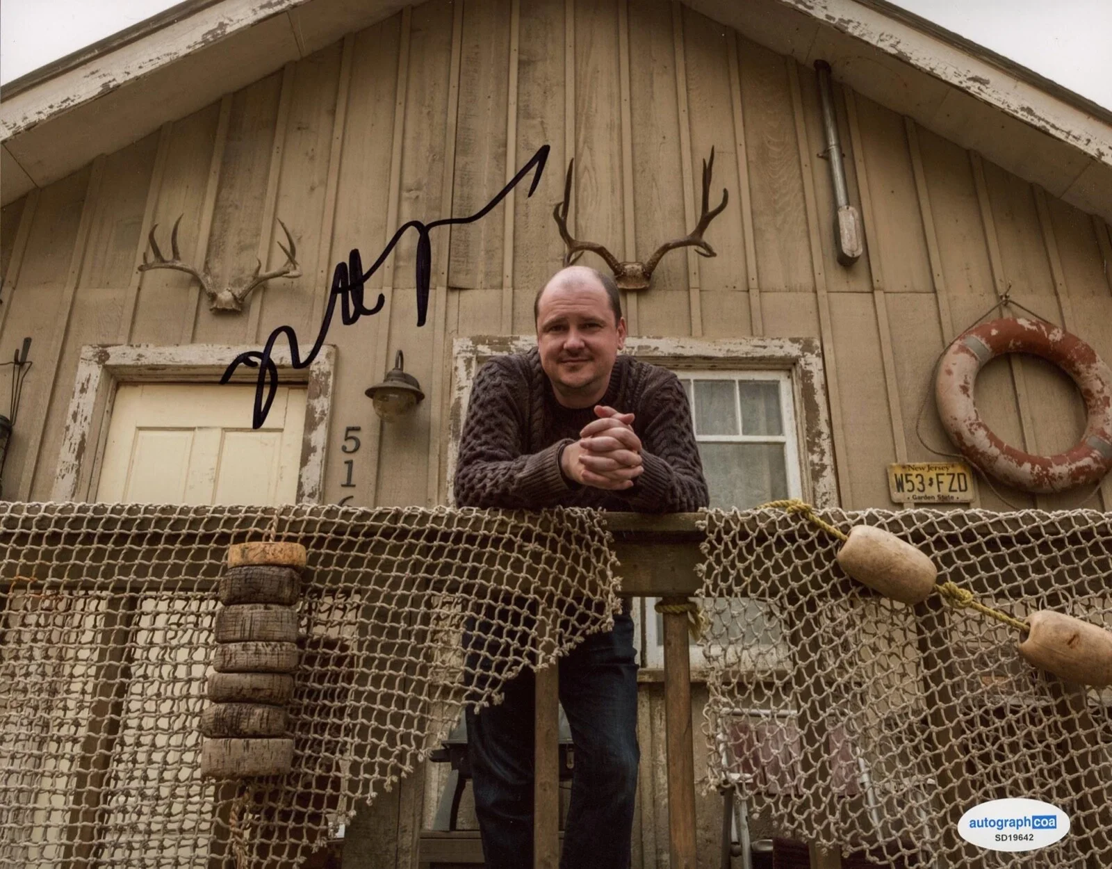 Mike Flanagan — Mike Flanagan signed 8x10 Photo EXACT PROOF f HAUNTING HILL HOUSE Director ACOA, изображение 4