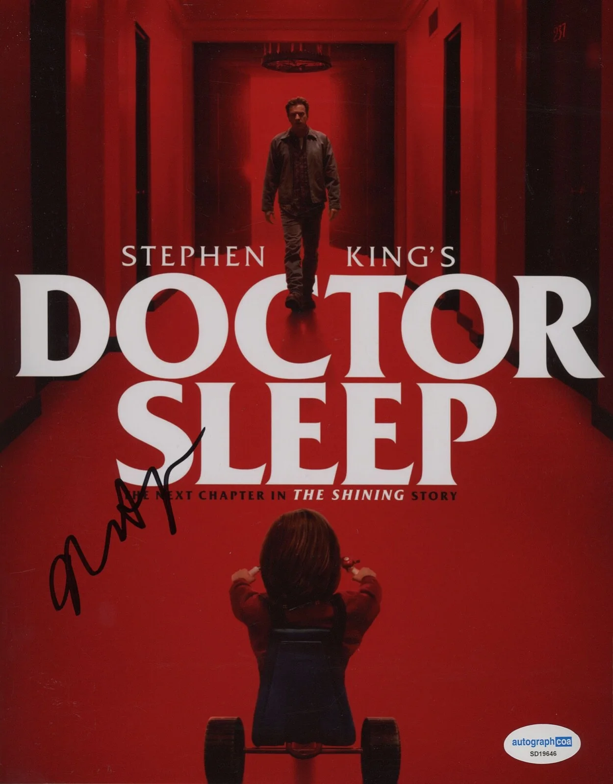 Mike Flanagan — Mike Flanagan signed "DOCTOR SLEEP" 8x10 Photo EXACT PROOF j Director ACOA COA, image 4