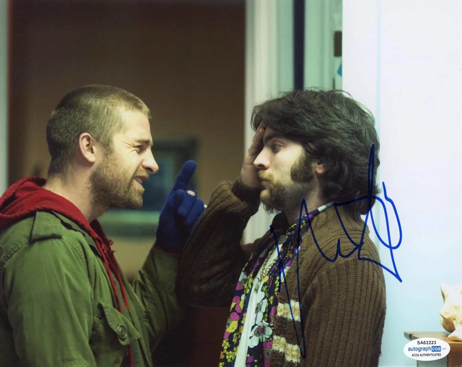 WESLEY BENTLEY — Wes Bentley signed "WEIRDSVILLE" 8x10 Photo YELLOWSTONE American Beauty ACOA COA, изображение 3