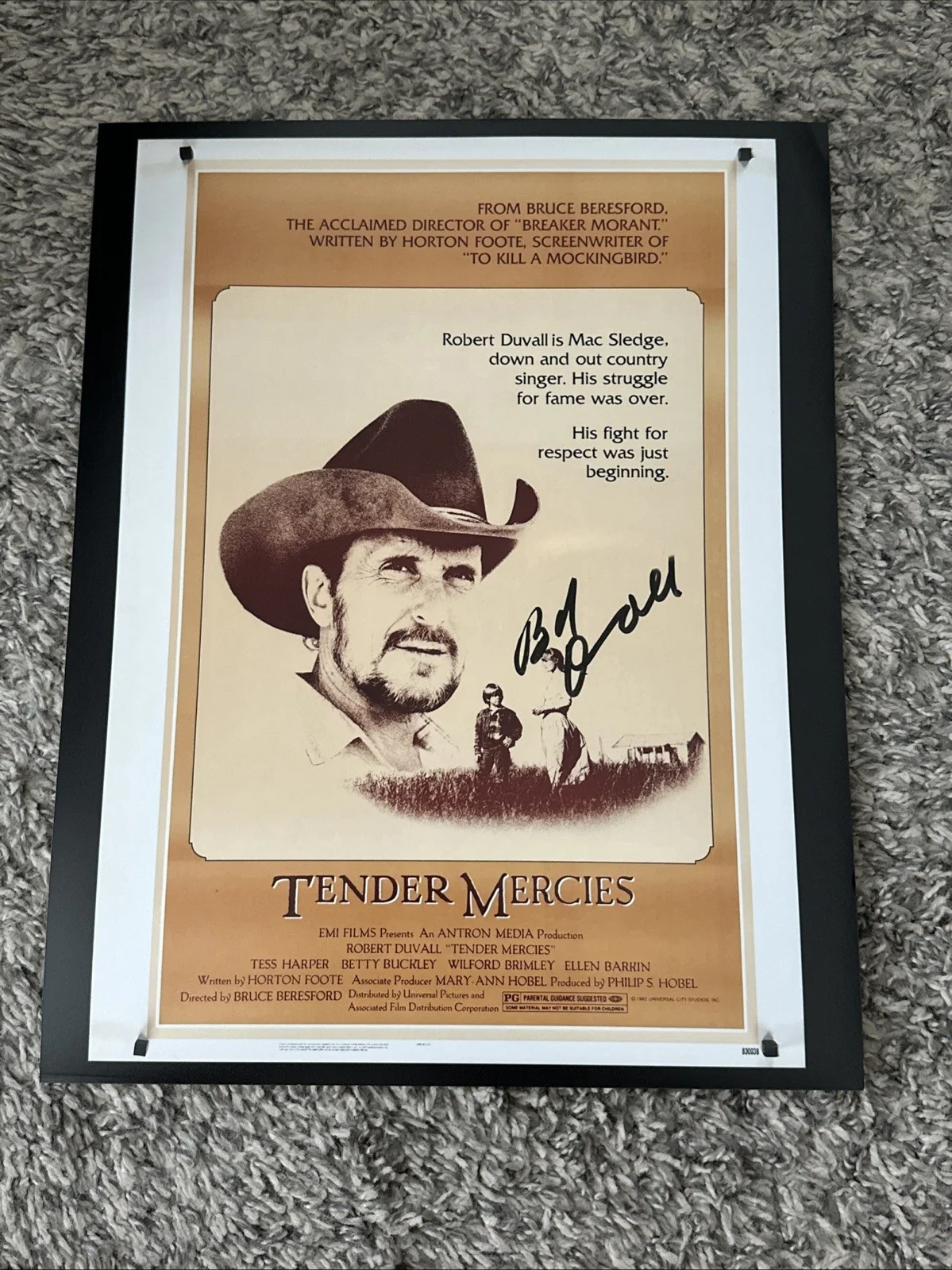 ROBERT DUVALL — 🚨RARE ROBERT DUVALL SIGNED 11x14 PHOTO ACTOR ICONIC SIGNED DUVALL, image 2