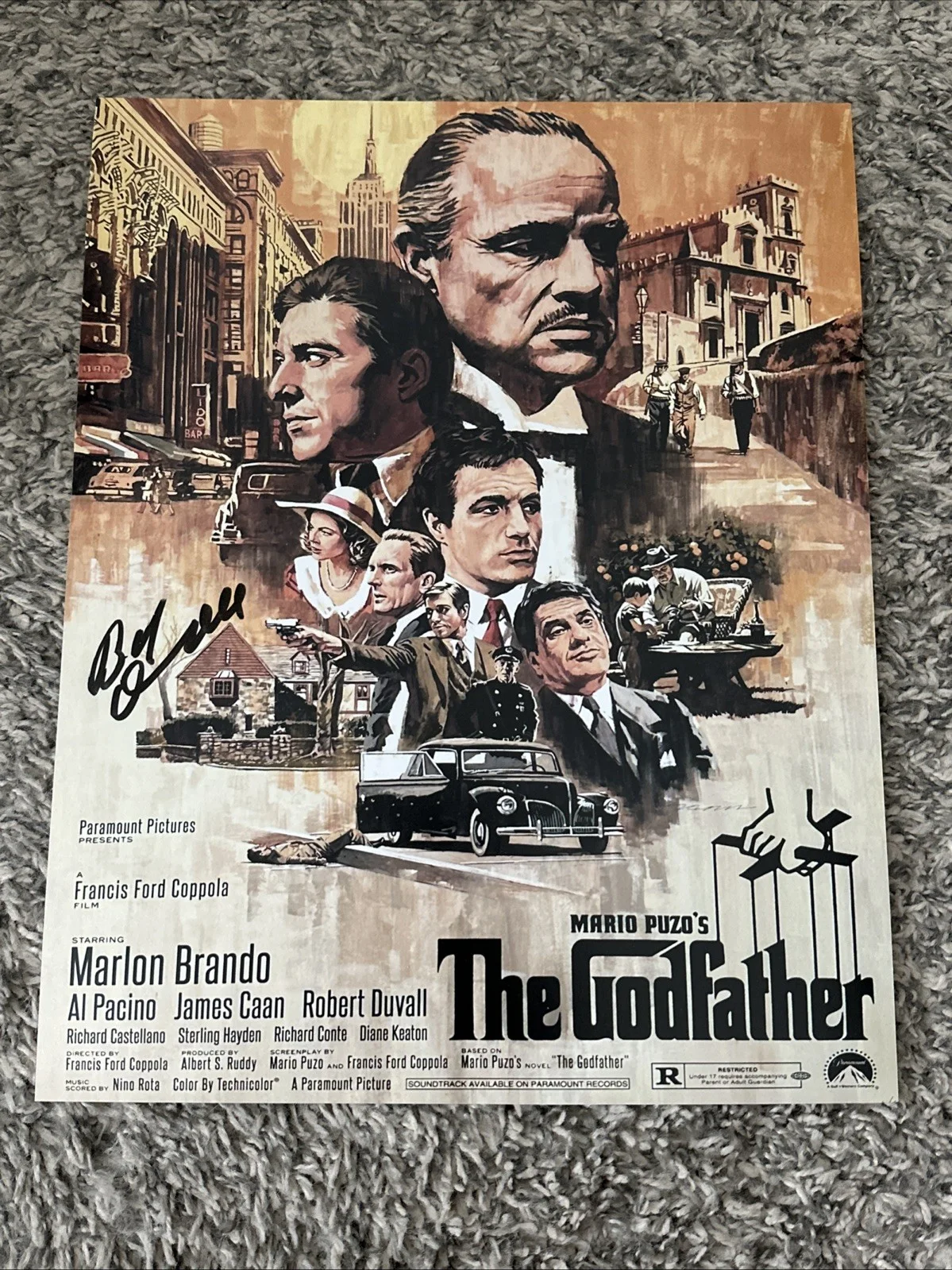 ROBERT DUVALL — 🚨RARE ROBERT DUVALL SIGNED 11x14 PHOTO ACTOR ICONIC SIGNED DUVALL, изображение 2