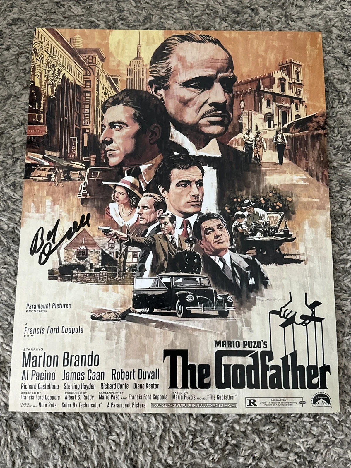 ROBERT DUVALL — 🚨RARE ROBERT DUVALL SIGNED 11x14 PHOTO ACTOR ICONIC SIGNED DUVALL, изображение 3
