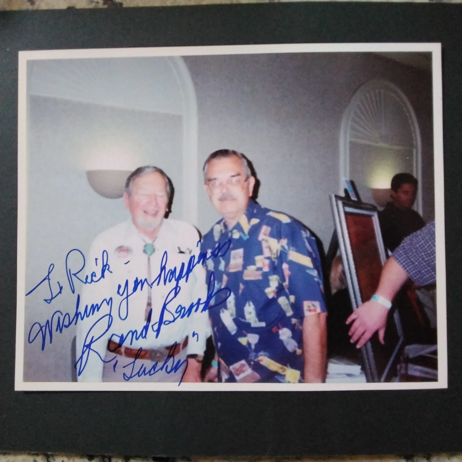 Rand Brooks SIGNED Photo Movie TV Actor GWTW Rin Tin Tin Lucky Hopalong Cassidy, изображение 2