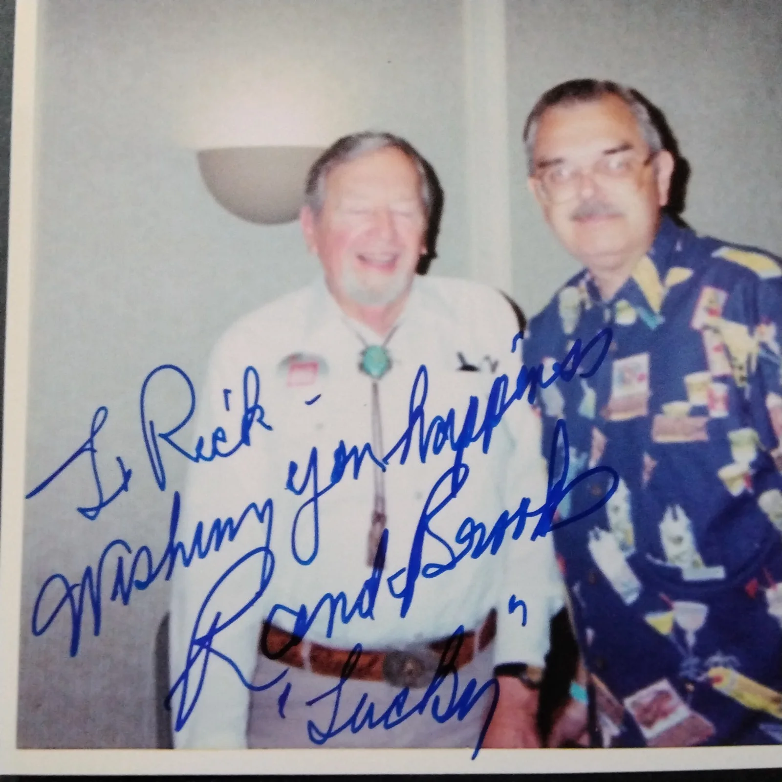 Rand Brooks SIGNED Photo Movie TV Actor GWTW Rin Tin Tin Lucky Hopalong Cassidy, изображение 3