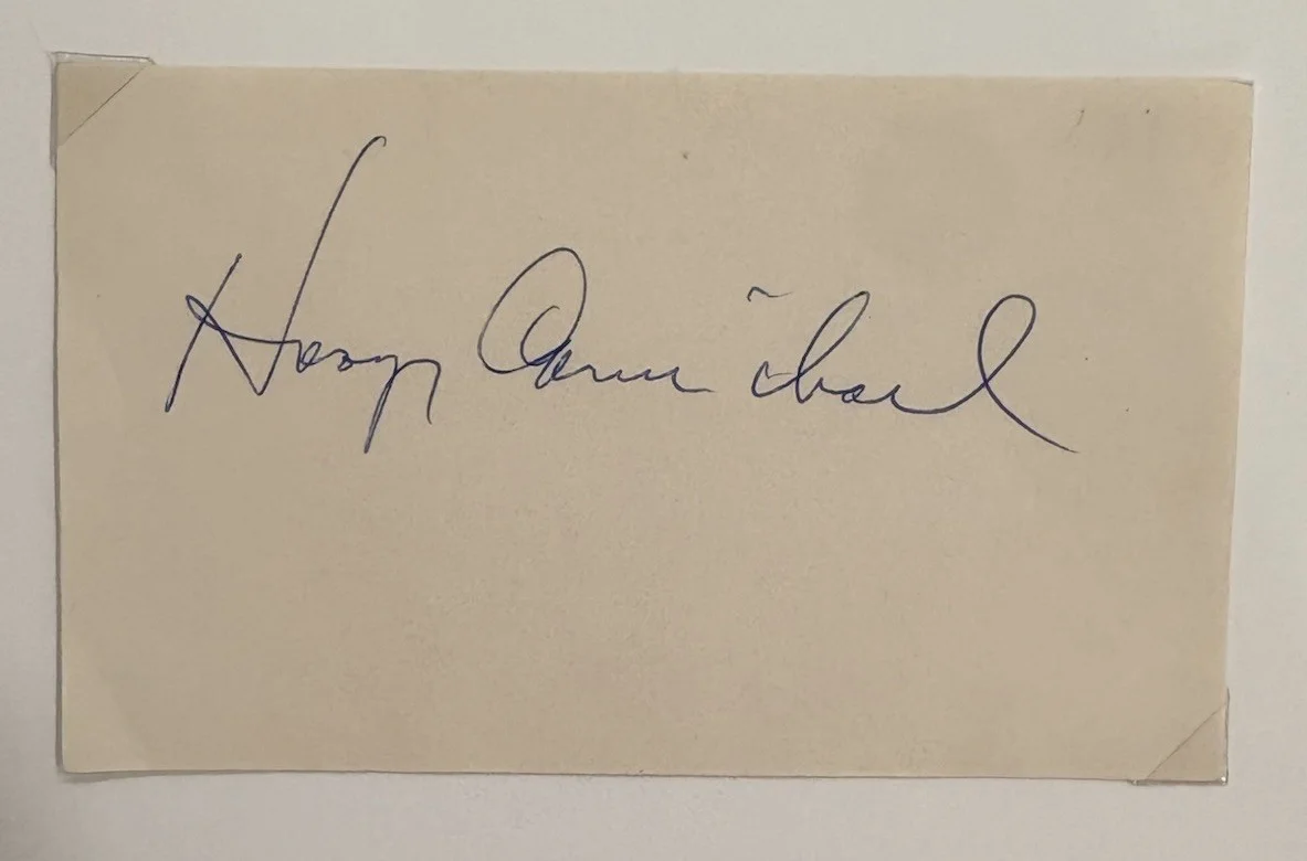 Hoagy Carmichael Signed Autograph Cut - Actor - Composer - Songwriter Stardust, image 2