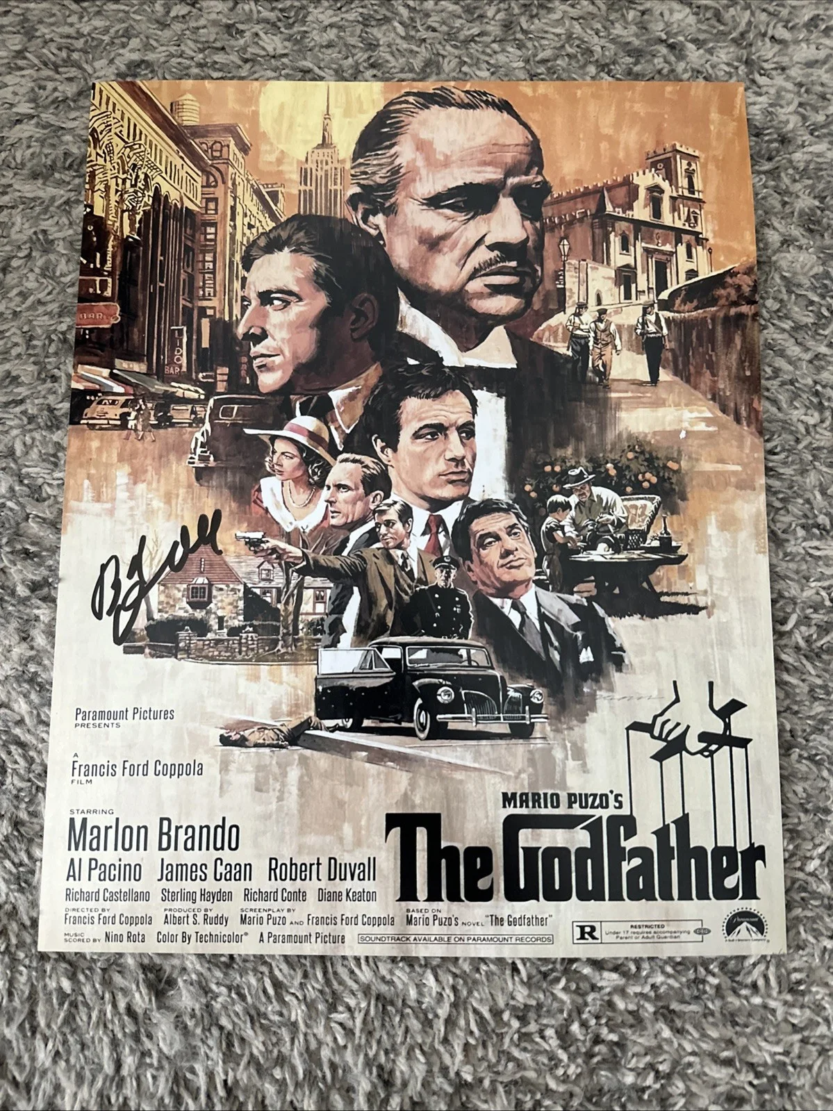 ROBERT DUVALL — 🚨RARE ROBERT DUVALL SIGNED 11x14 PHOTO ACTOR ICONIC SIGNED DUVALL, изображение 2