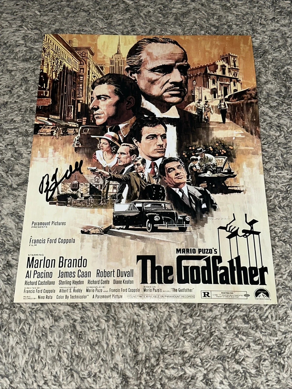 ROBERT DUVALL — 🚨RARE ROBERT DUVALL SIGNED 11x14 PHOTO ACTOR ICONIC SIGNED DUVALL, изображение 3