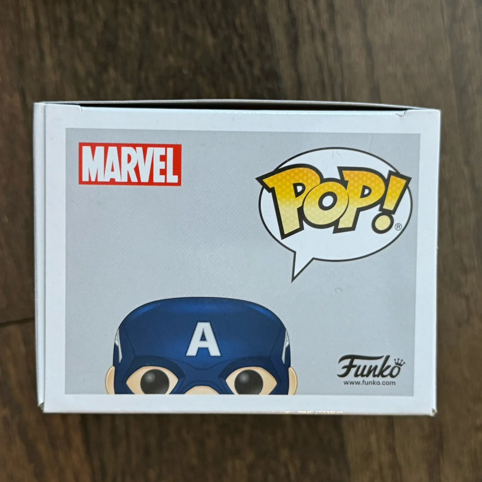 chris evans — Chris Evan’s Captain America Signed Funko Pop #450 Character Name Cap - SWAU COA, изображение 5